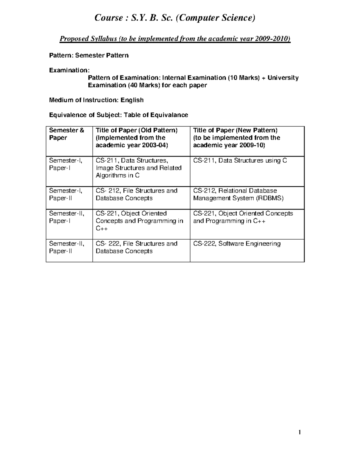 13-.Y.B - Syllabus - Course : S. B. Sc. (Computer Science) Proposed ...