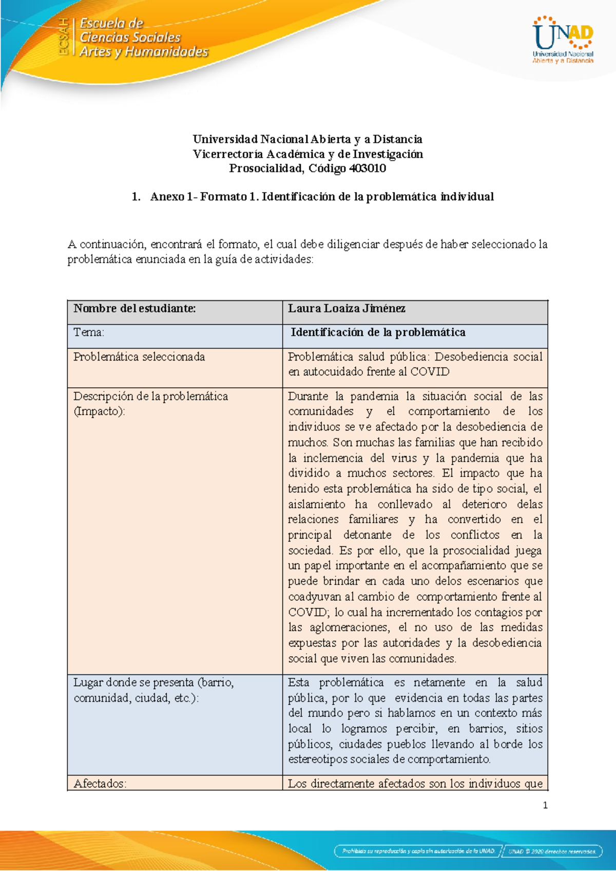 Anexo 1- Formato 1. Identificación de la problemática individual ...