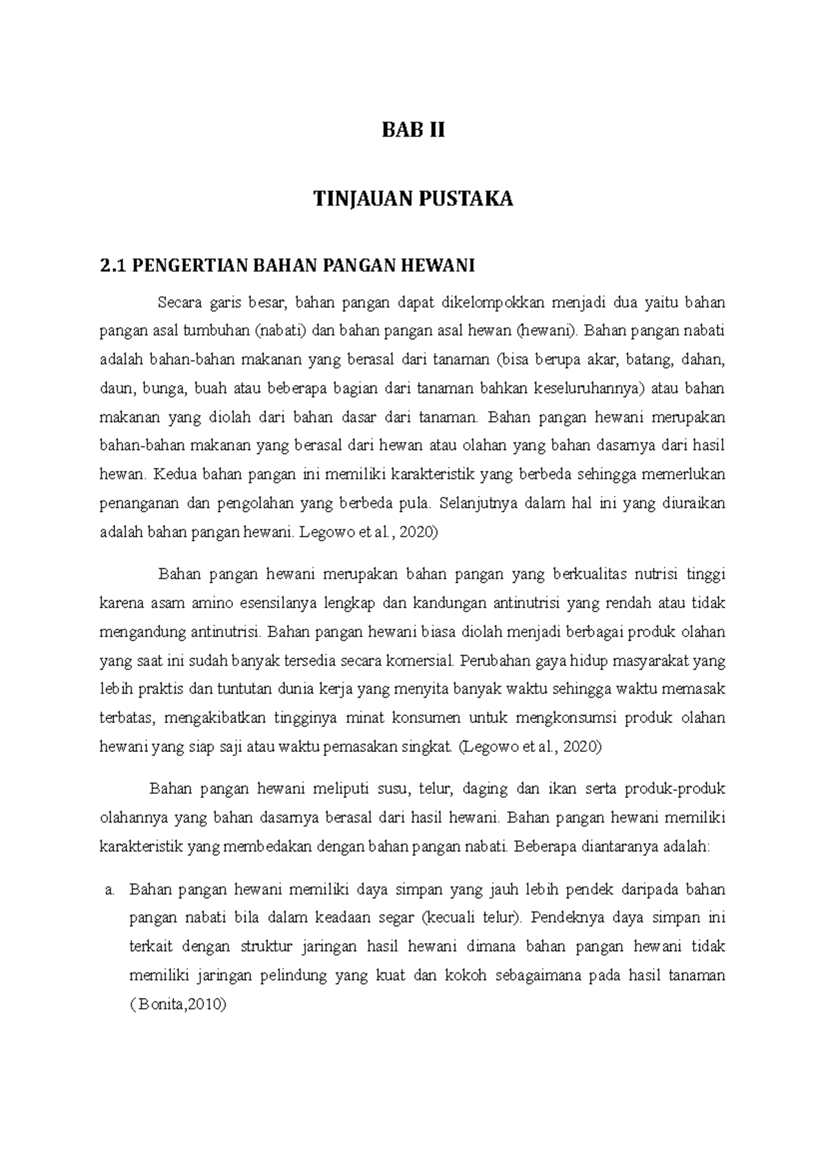 Tinjauan Pustaka BAB 12 ( Nugget Sosis) - BAB II TINJAUAN PUSTAKA 2 ...