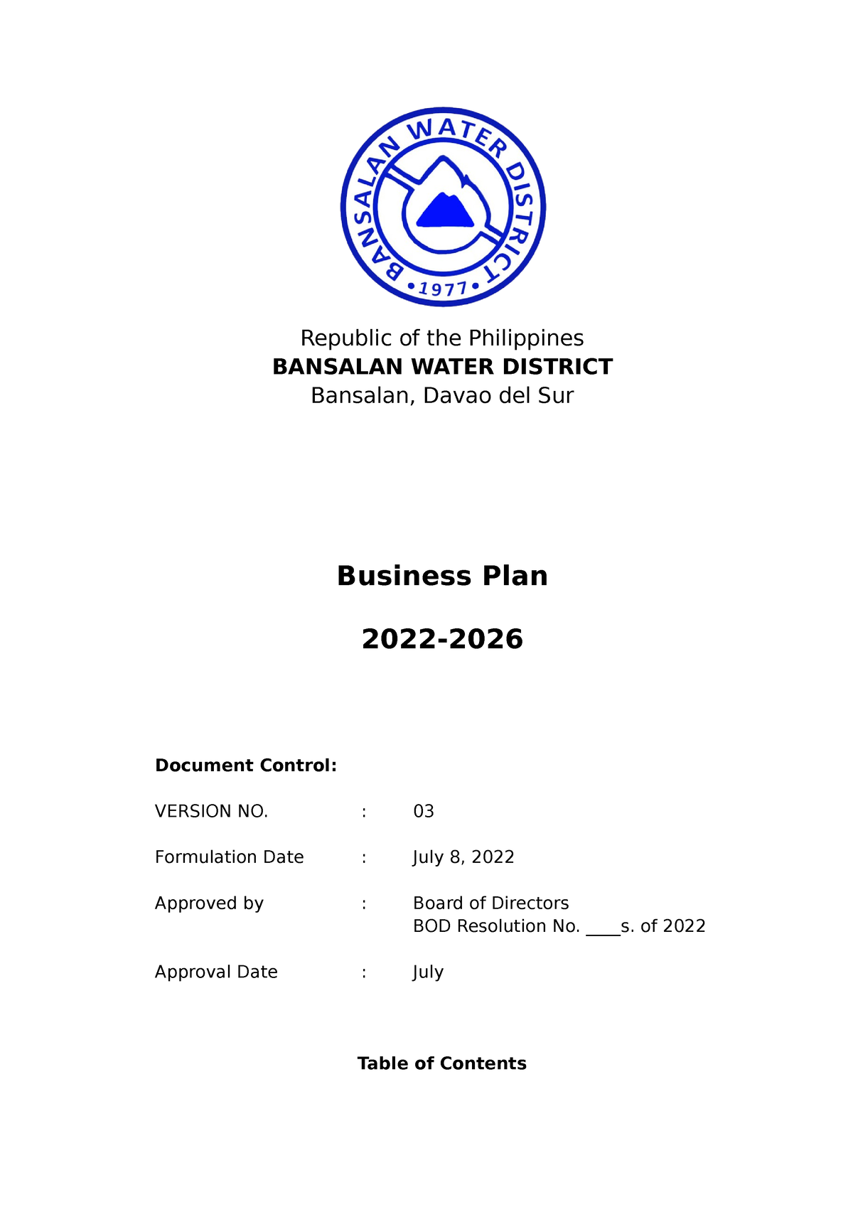 Business Plan 2022 2026 Write Ups Final Republic Of The Philippines   Thumb 1200 1698 