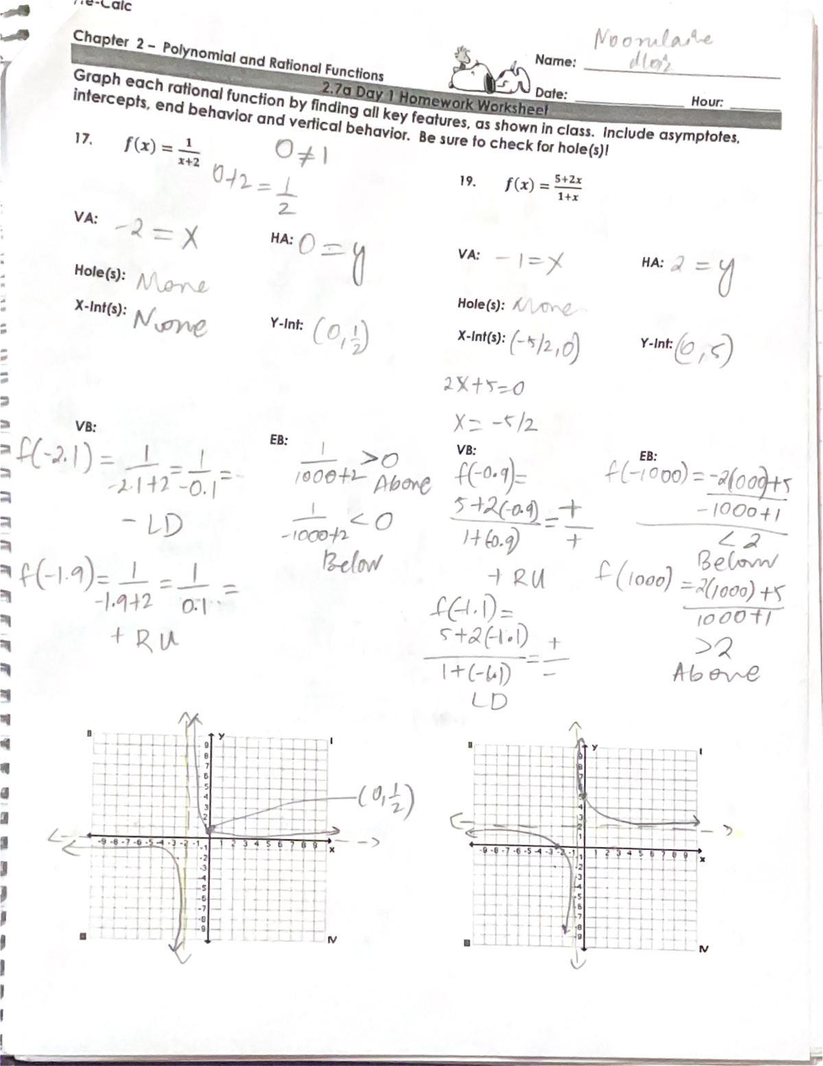 2. 7 A Pre-calculus - Studocu