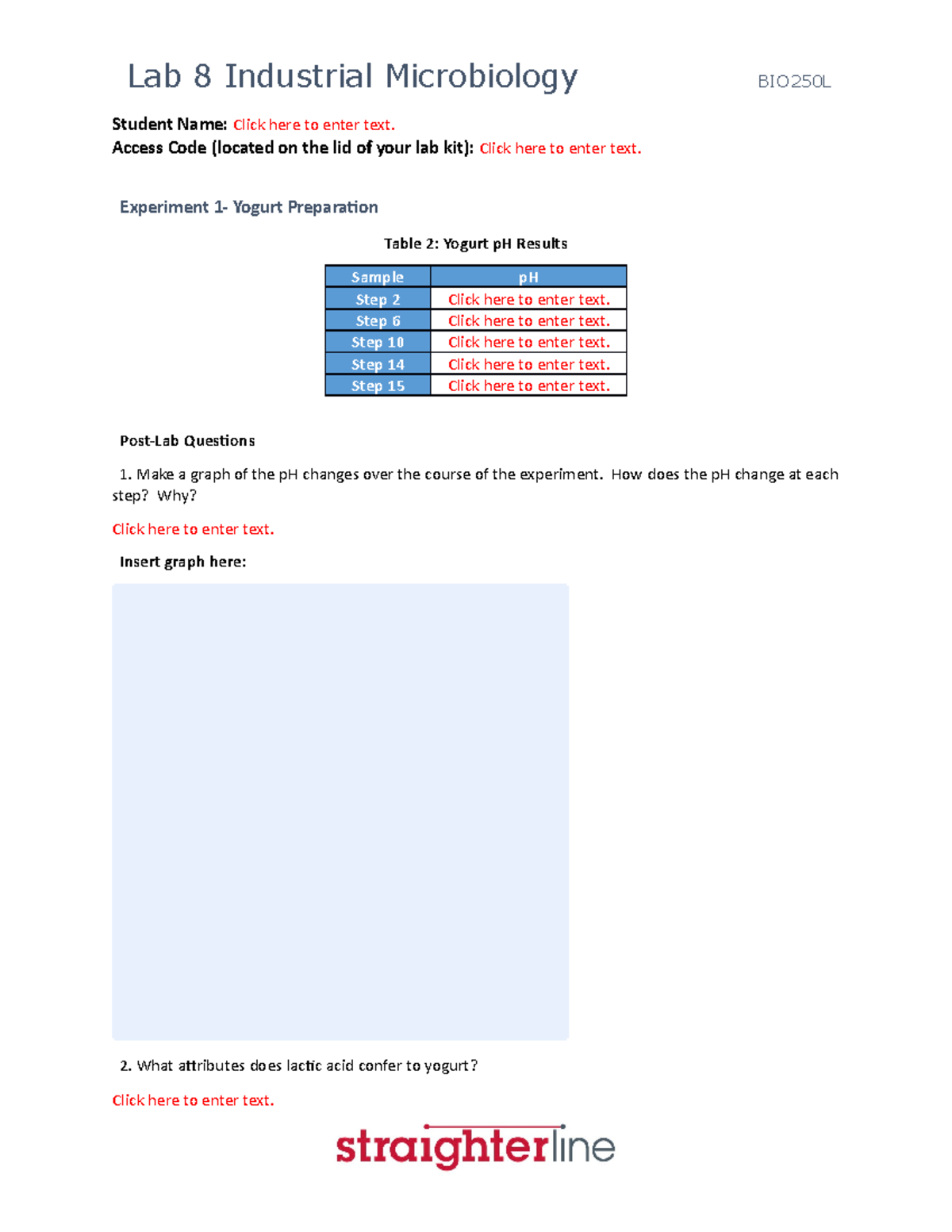 Lab+8-+Industrial+Microbiology - “Lab 8 Industrial Microbiology ...