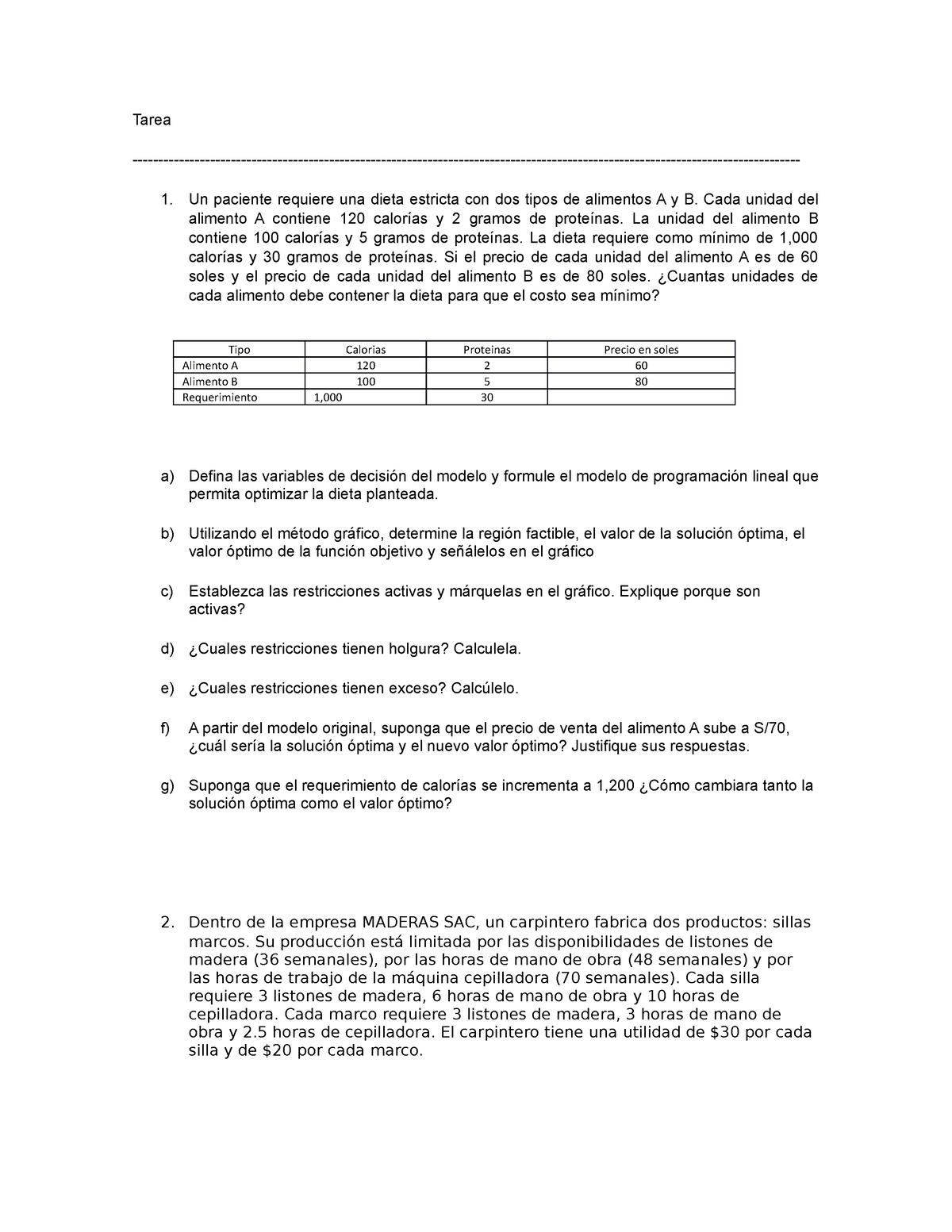 Tarea B Semana 5 - Notas - Tarea - Un Paciente Requiere Una Dieta ...