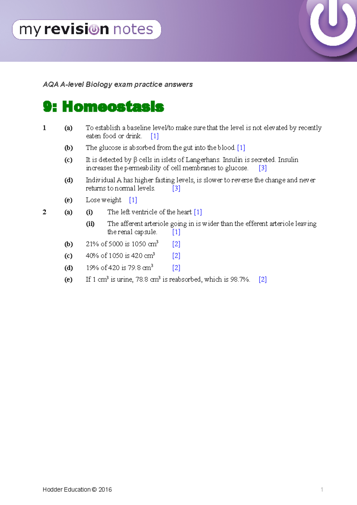 842191 AQA A Biol Boyle EPAs Ch9 - AQA A-level Biology Exam Practice ...