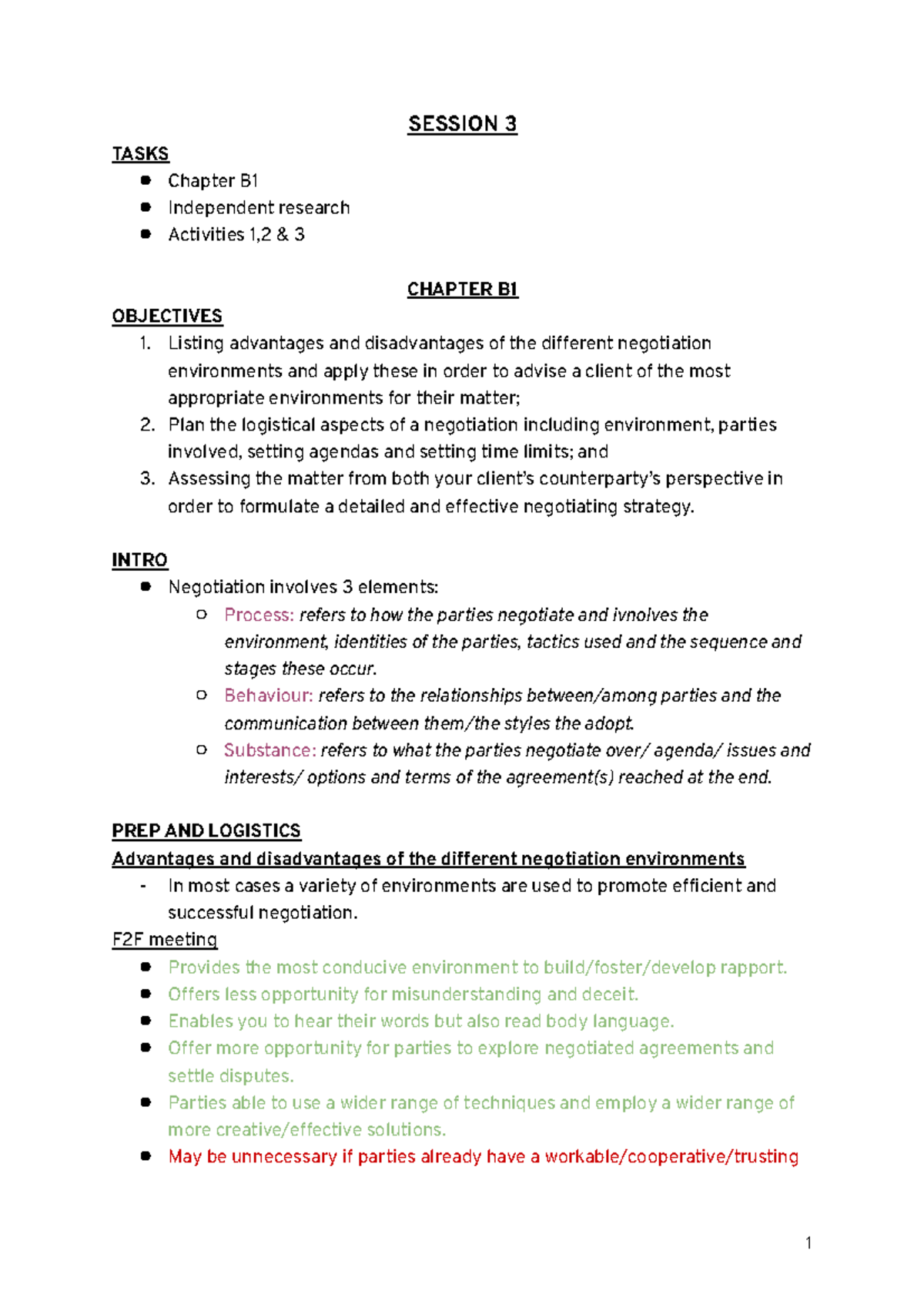 Session 3 - SESSION 3 TASKS Chapter B Independent Research Activities 1 ...