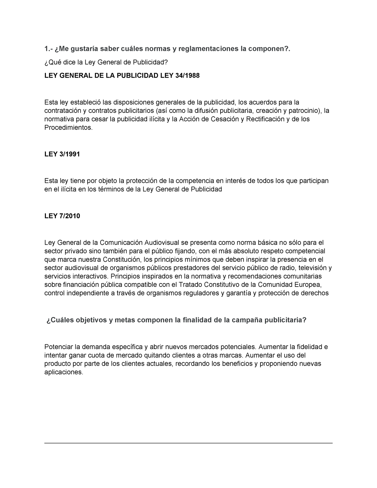 Tarea 5.2 Publicidad - 1.- ¿Me Gustaría Saber Cuáles Normas Y ...