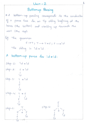 Mam 5 PPL unit 5 - ppl - 20 1 Logical programming languages: These ...