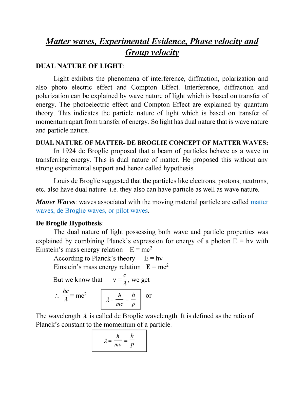 c4-matter-waves-dg-experiment-m1-matter-waves-experimental-evidence