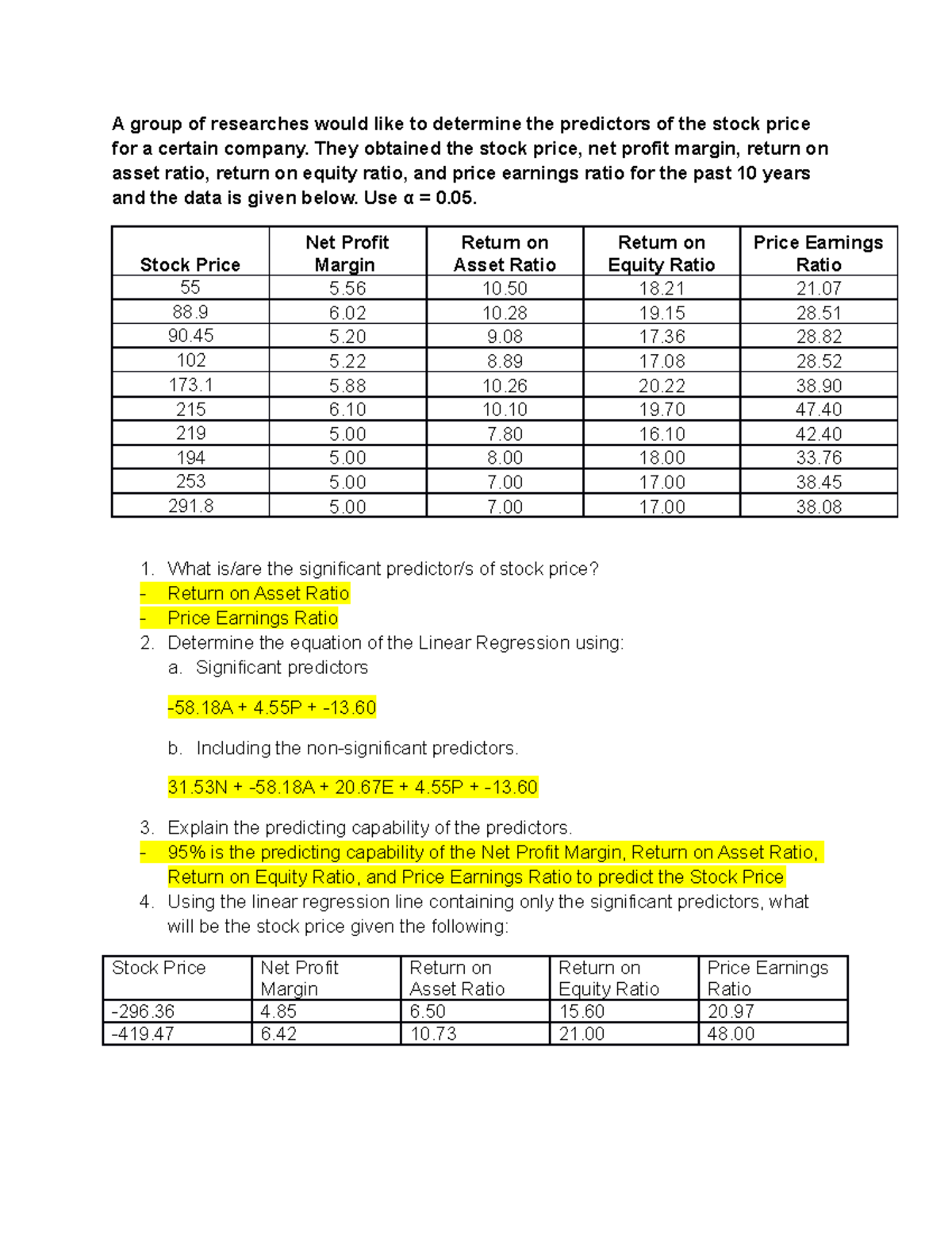 Navarro M6 Post task - STATISTICS - A group of researches would like to ...
