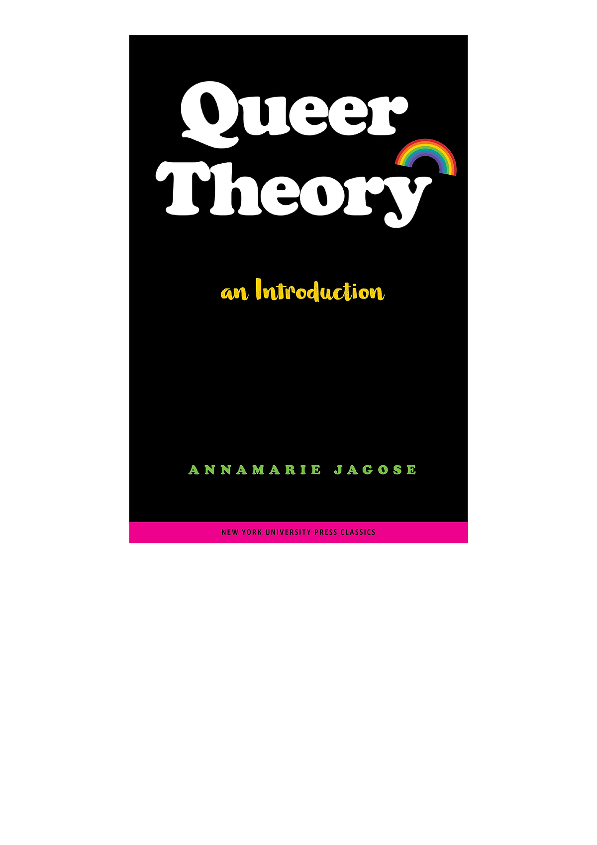 literature review on queer theory