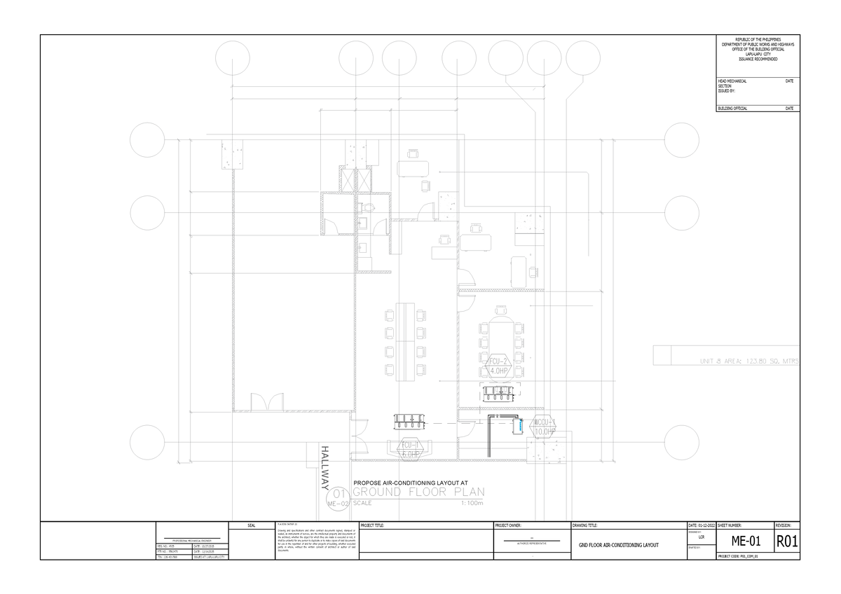 ME- Ermac - dsdsdsd - HALLWAY DATE: 01-12- DESIGNED BY: DRAFTED BY: LCR ...