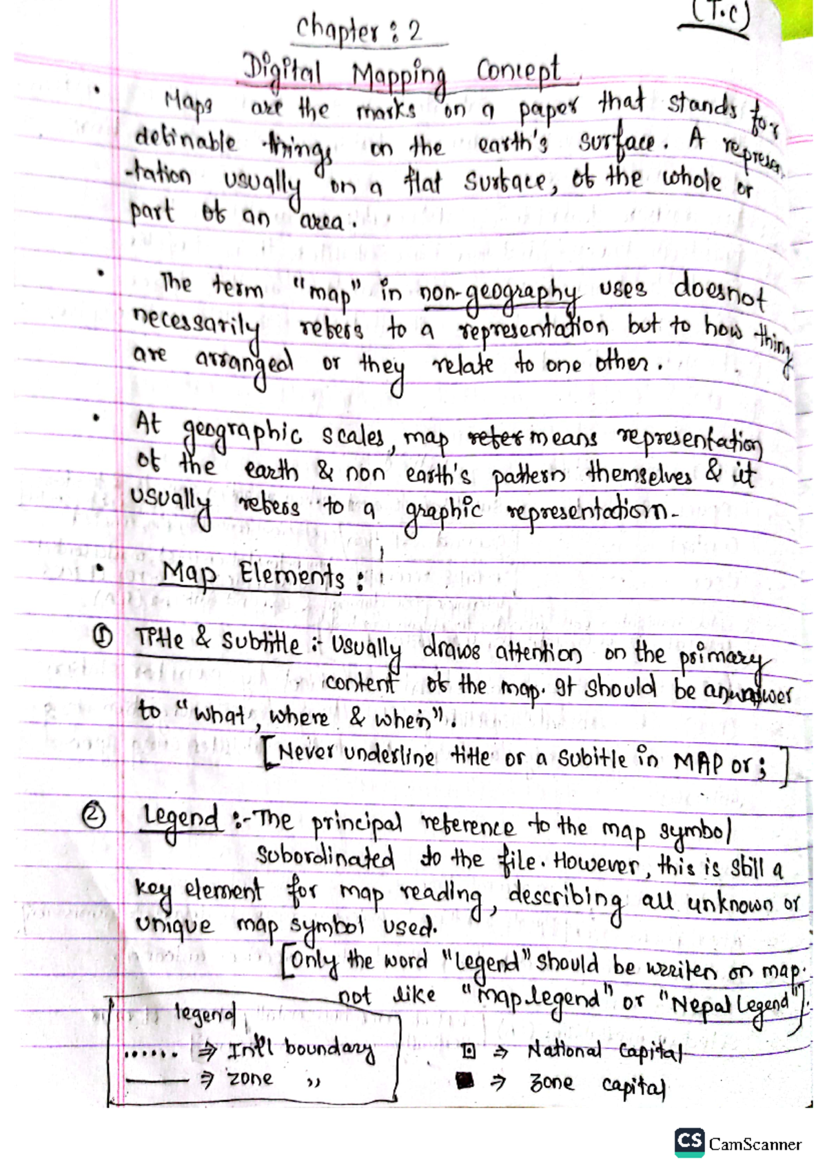 Gis-unit-2 - Gis Lab - chapter : 2 (T) Digital Mapping concept Maps are ...