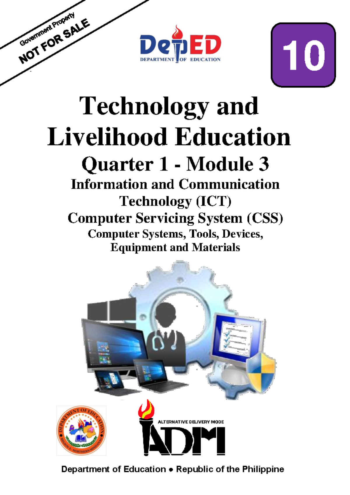 ICT10 CSS Q1 M3 V1 - module on ict 10 css - NOT Technology and ...