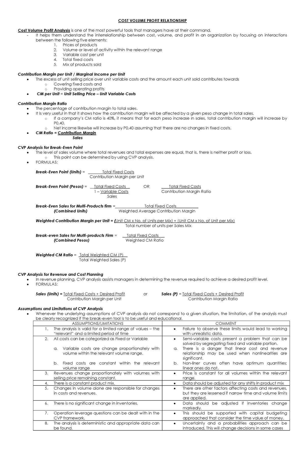 cvp-exercises-for-students-cost-volume-profit-relationship-cost