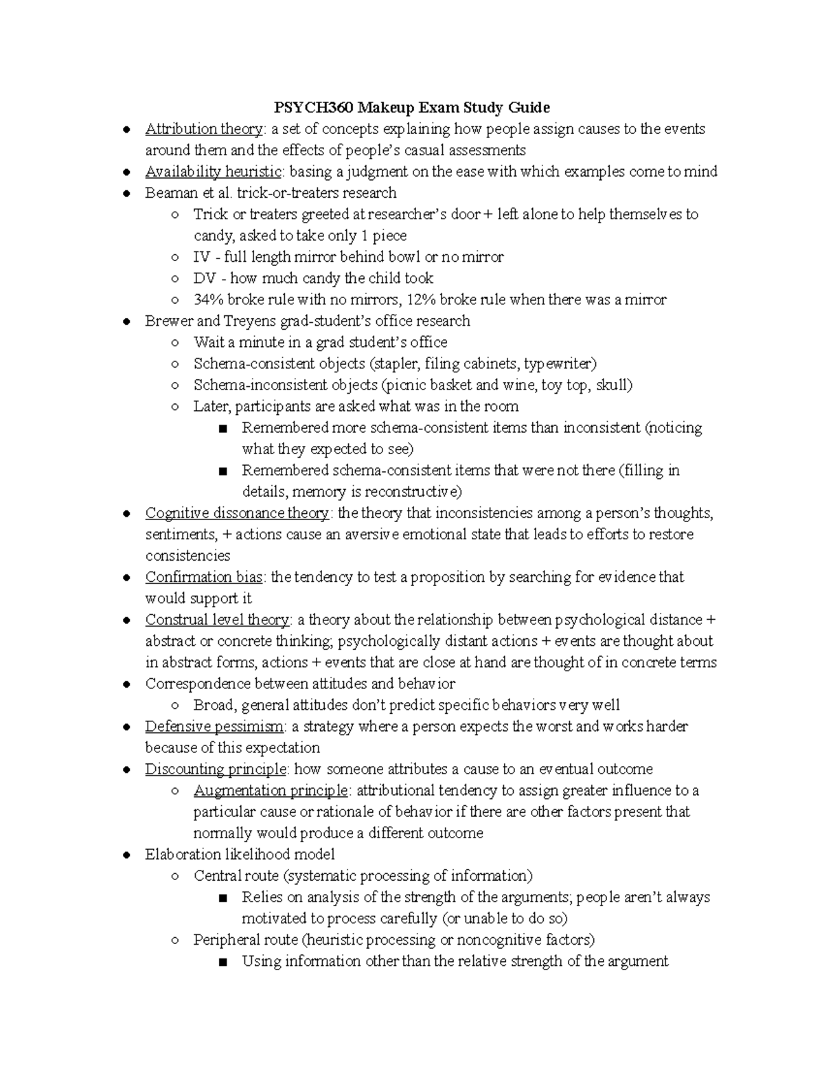 PSYCH360 Makeup Study Guide-2 - PSYCH360 Makeup Exam Study Guide ...