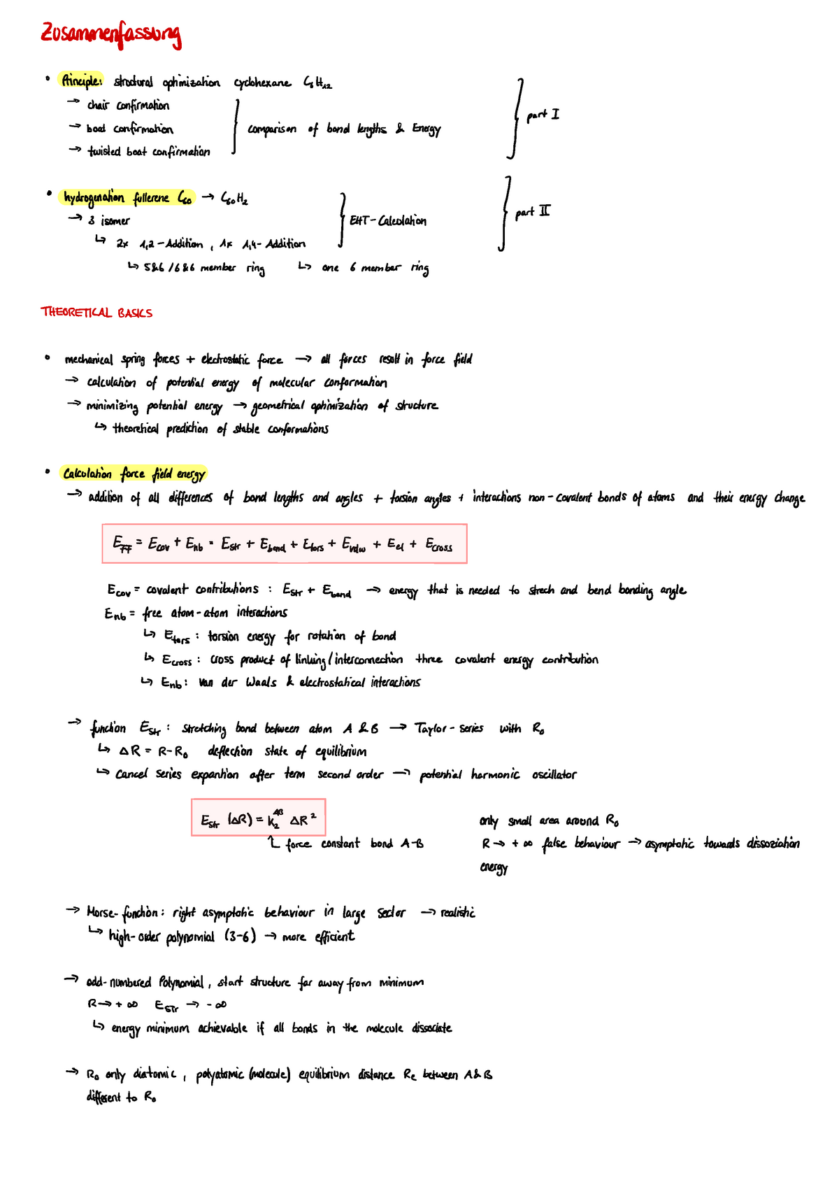 Zusammenfassung A55-Versuch Anfängerpraktikum Physikalische Chemie ...