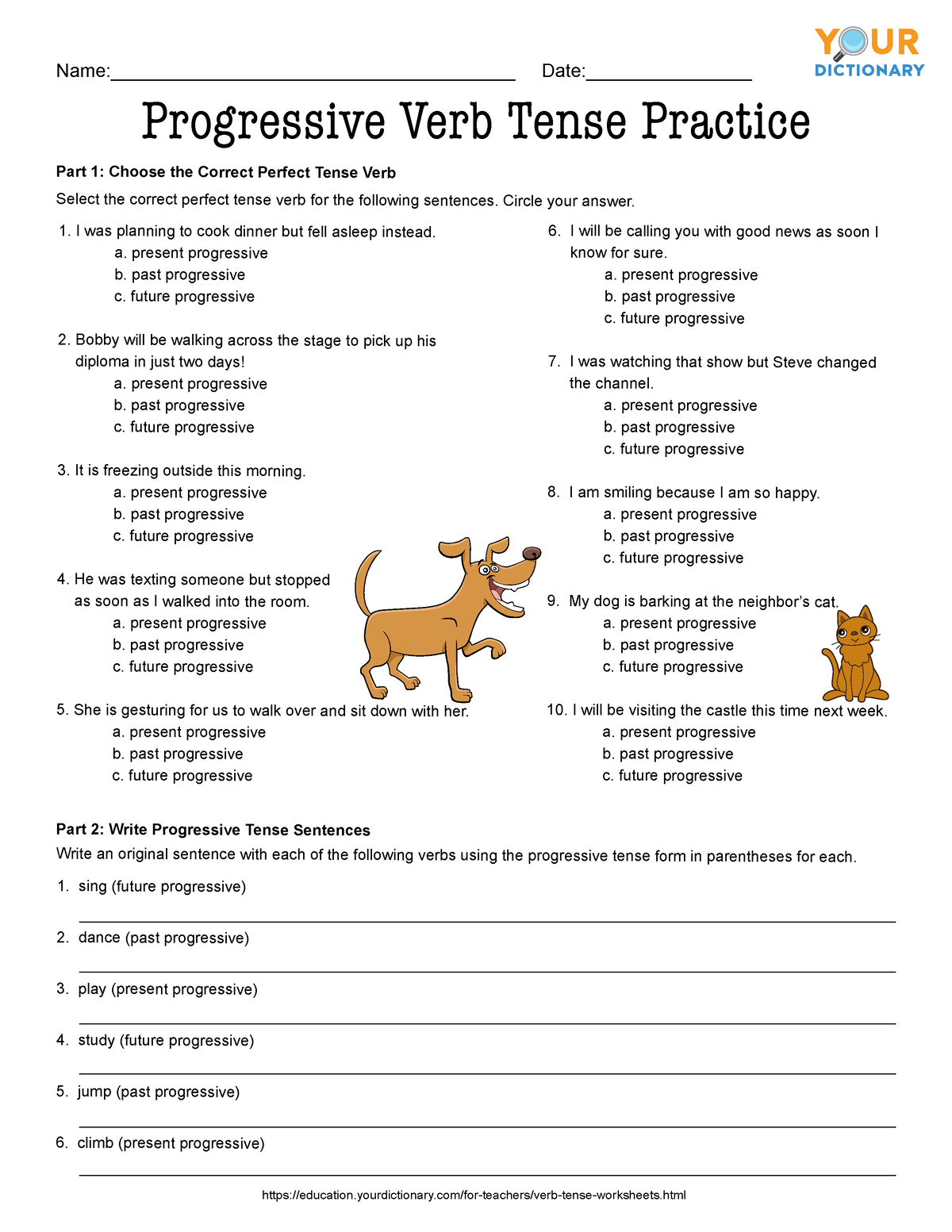 progressive-verb-tense-practice-part-1-choose-the-correct-perfect