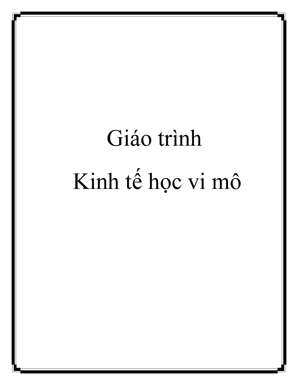 Isinhvien com giao trinh kinh te vi mo le the gioi Kinh Tế Vĩ Mô Đại học kinh tế TPHCM