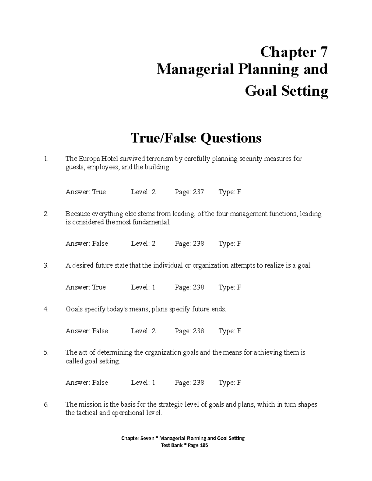 assignment chapter 7 true false quiz