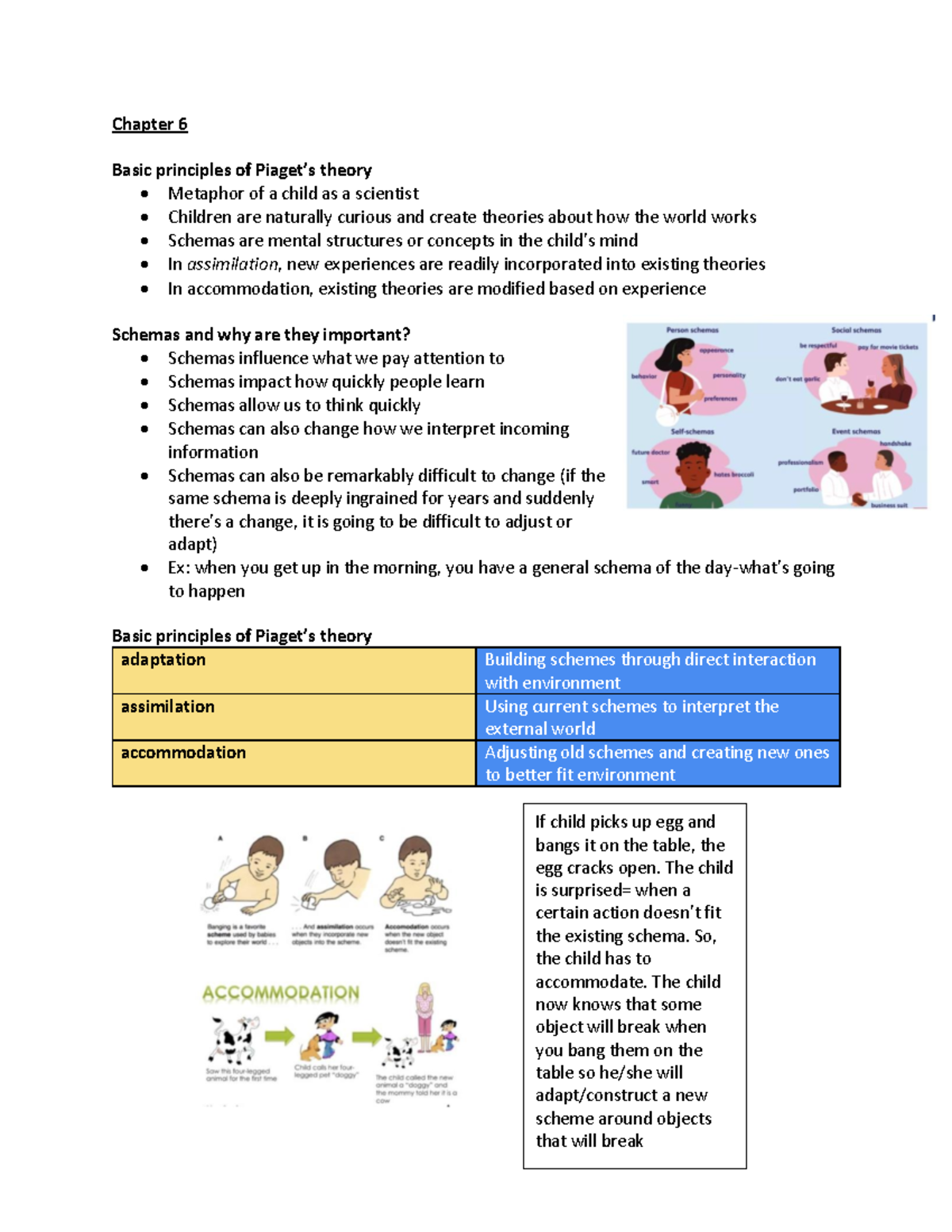 Psyc 304-Chapter 6 - PSYC 304- Child Development Notes - Chapter 6 ...