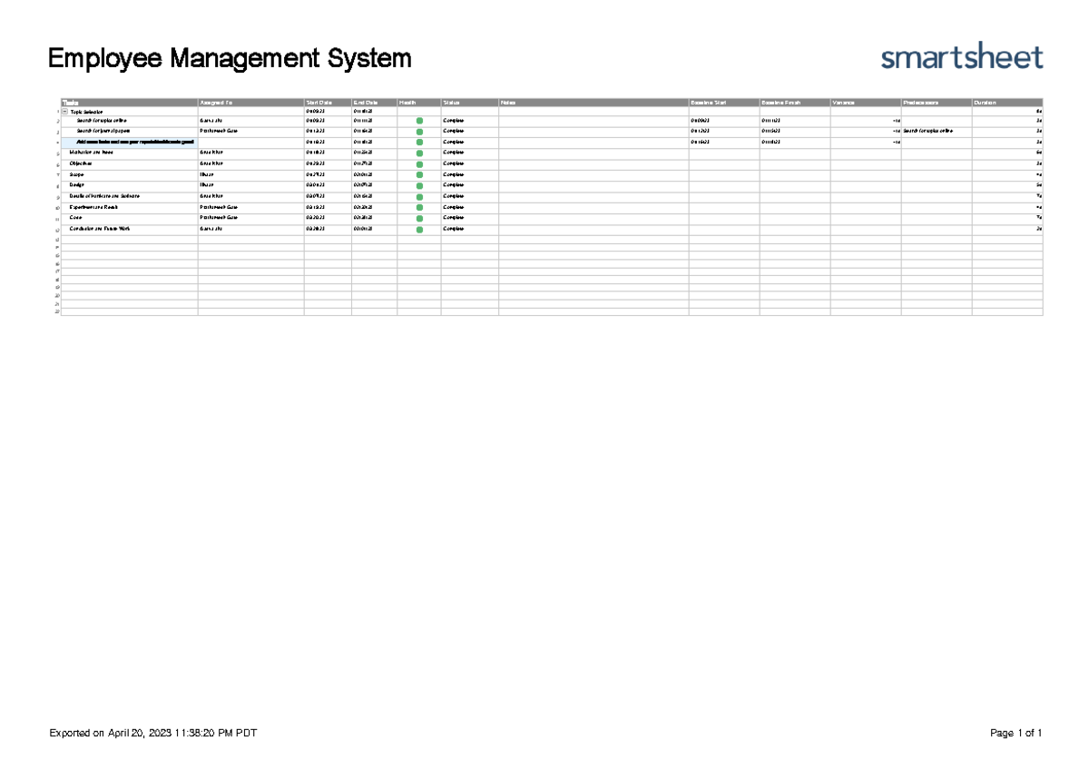 Employee Management System Python Spread Sheet - Employee Management ...