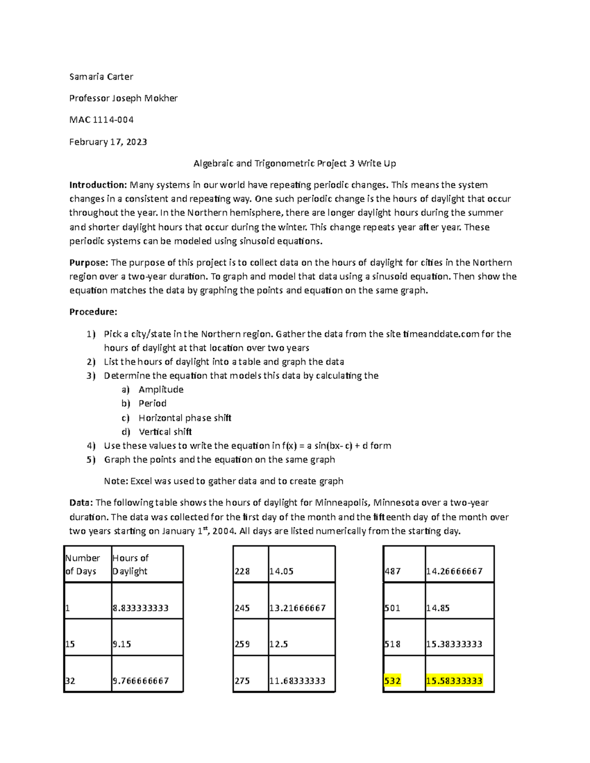 Algebraic and Trigonometric Project 3 Write Up - This means the system ...