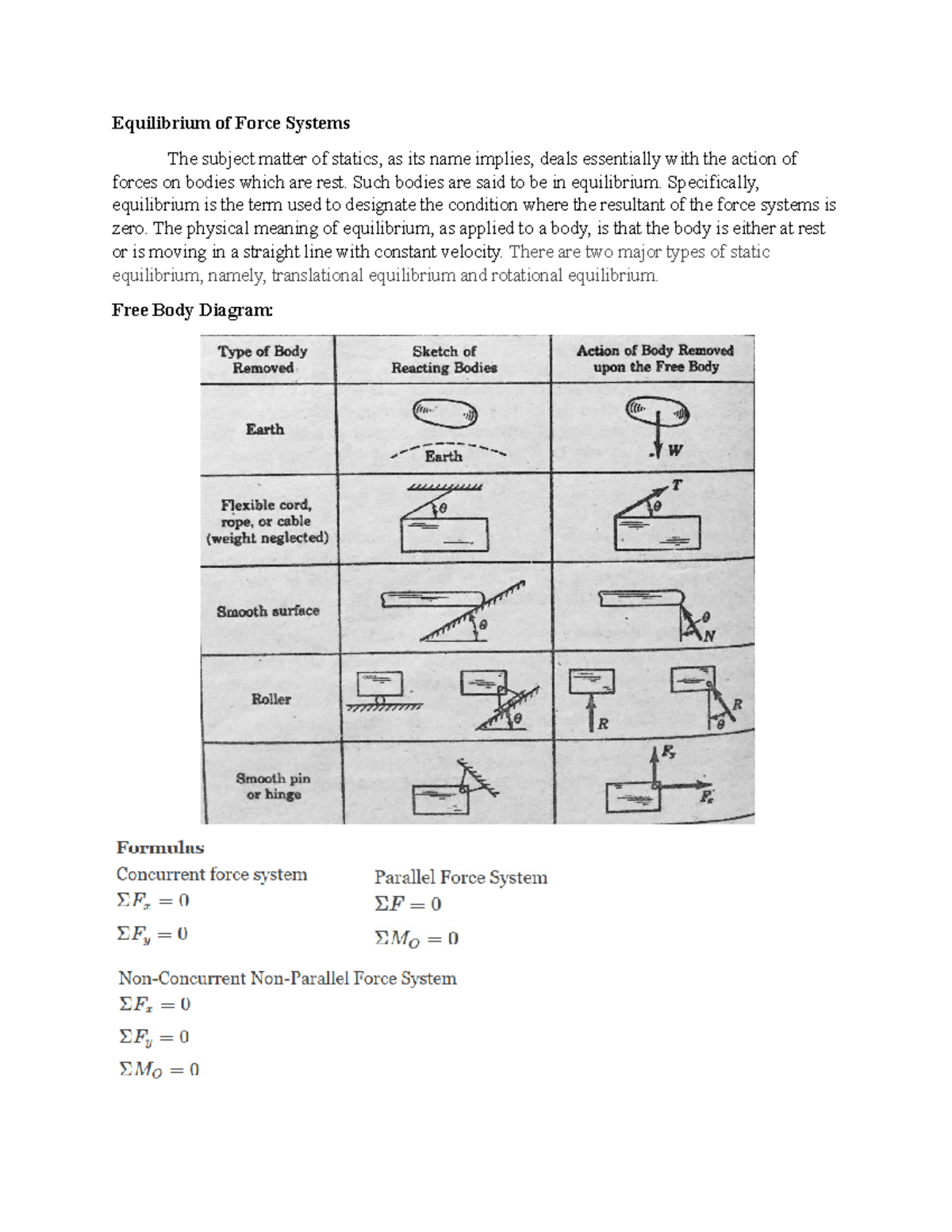 equilibrium-of-force-systems-calculus-based-physics-1-tip-studocu