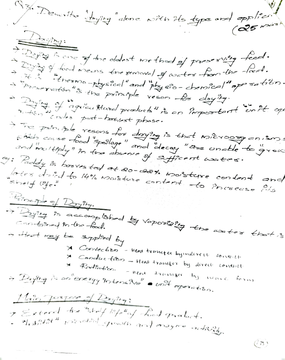 Drying IN FOOD Industry - one tls ype ad epple theswe -ysieel'and phy c ...