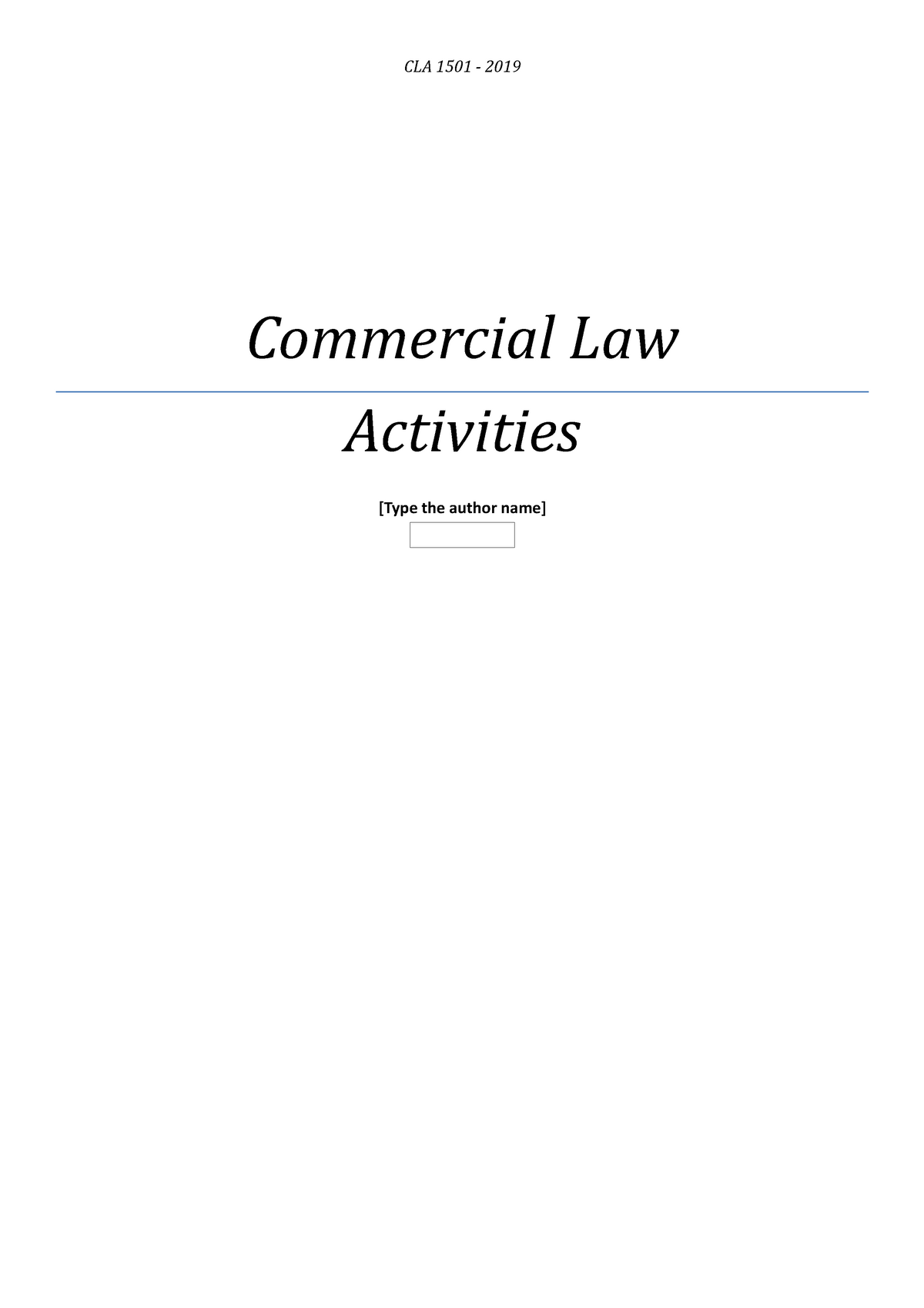 exam-prep-questions-cla-1501-2019-commercial-law-activities-type