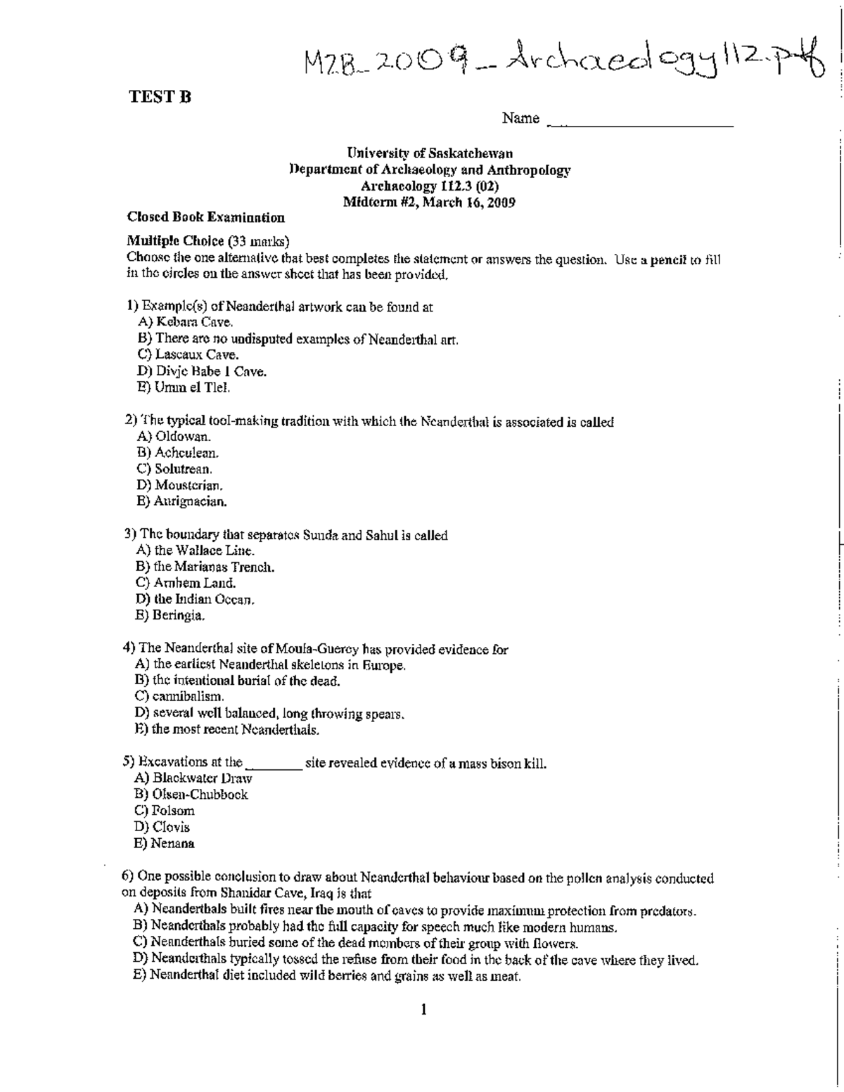 The Human Journey Introduction to Archaeology and Biological