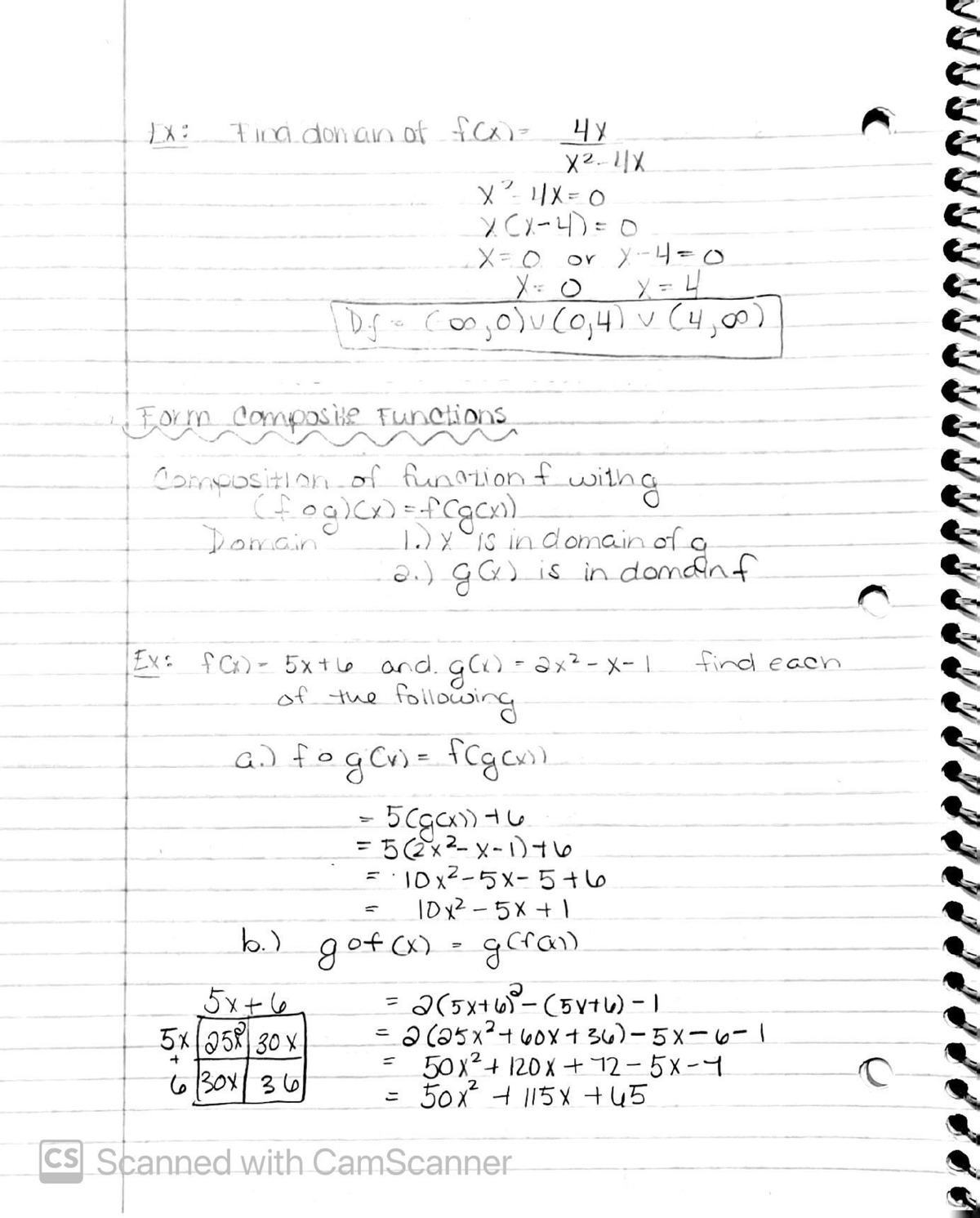 1.7 Lecture Notes - MATH 2111 - Studocu