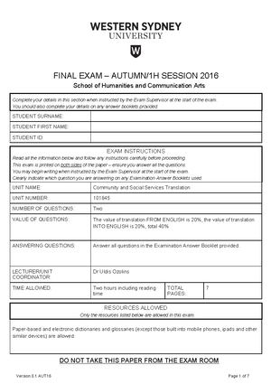 Chcprp 003- Student Assessment V2 - WS 128 Student Assessment Students ...