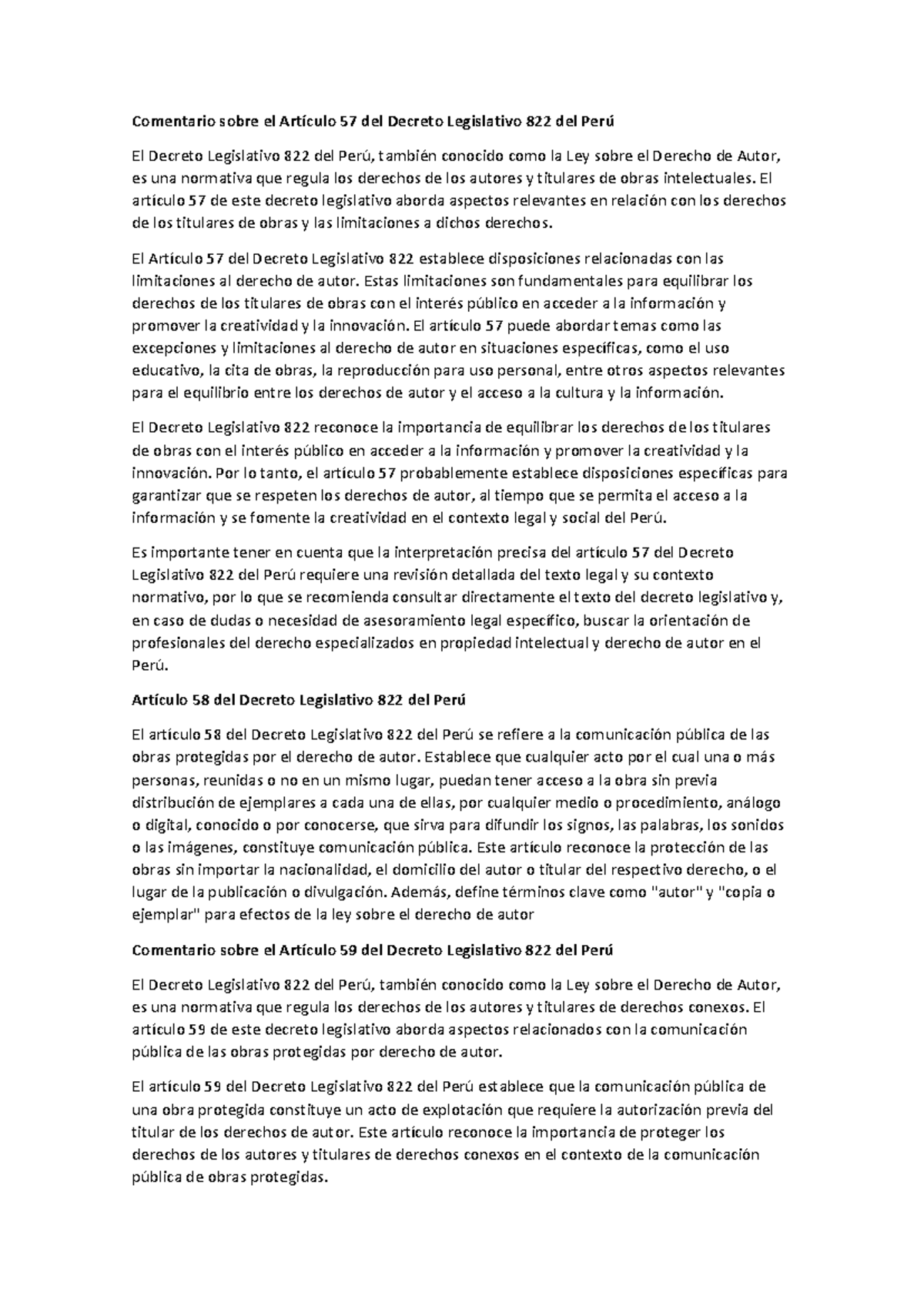 mecanica de materiales y estructuras - Comentario sobre el Artículo 57 ...