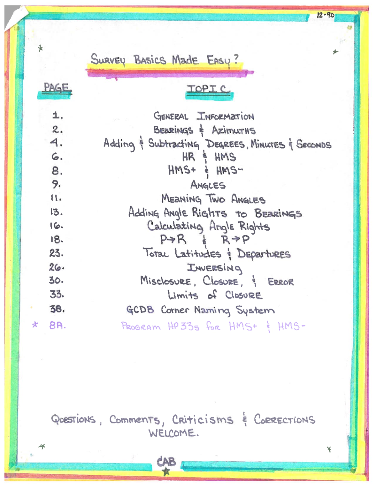 Survey basics made easy cab - Business Administration 2 - Studocu