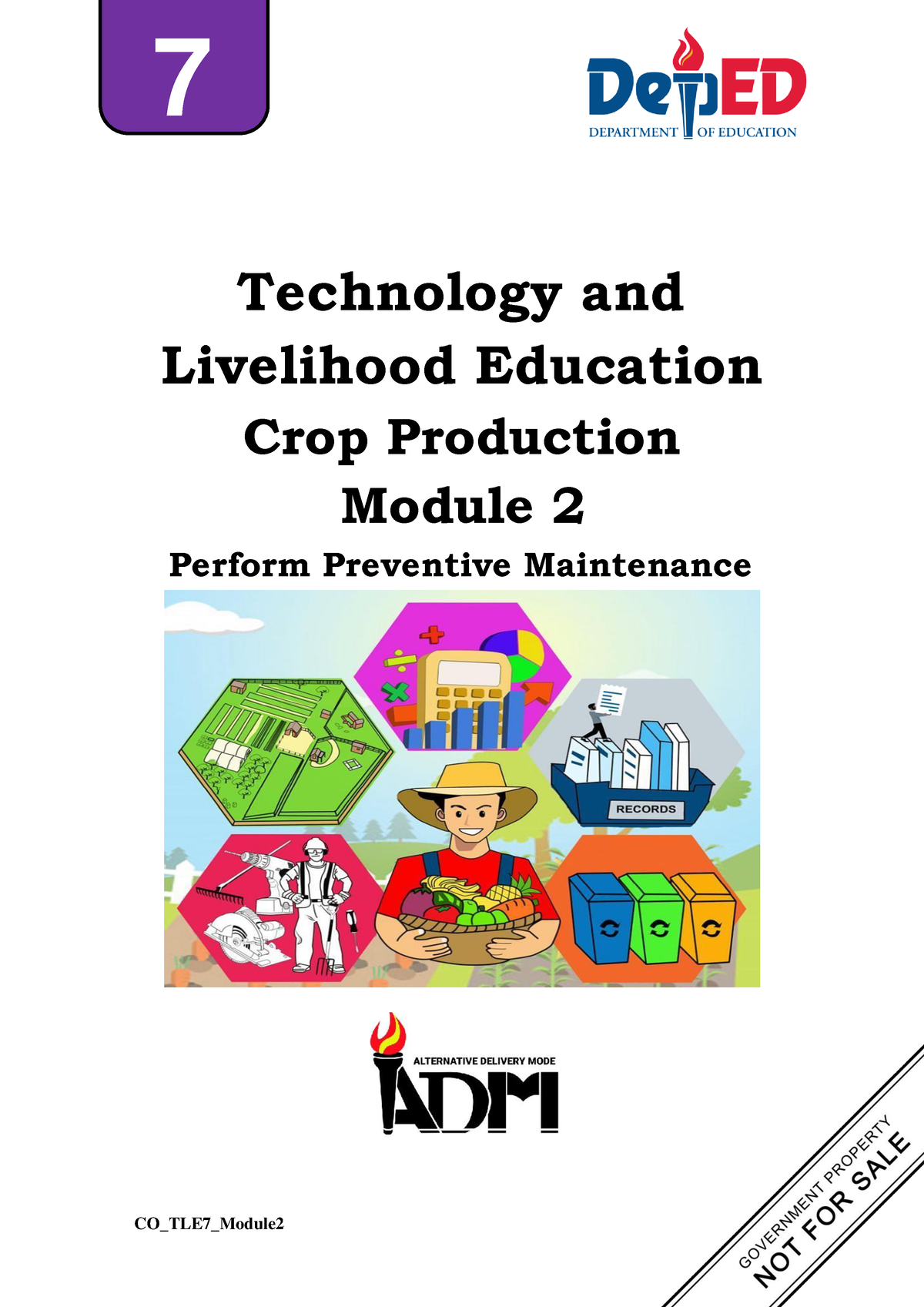 7tle M1 - Learning Module For TLE 7 - 7 Technology And Livelihood ...