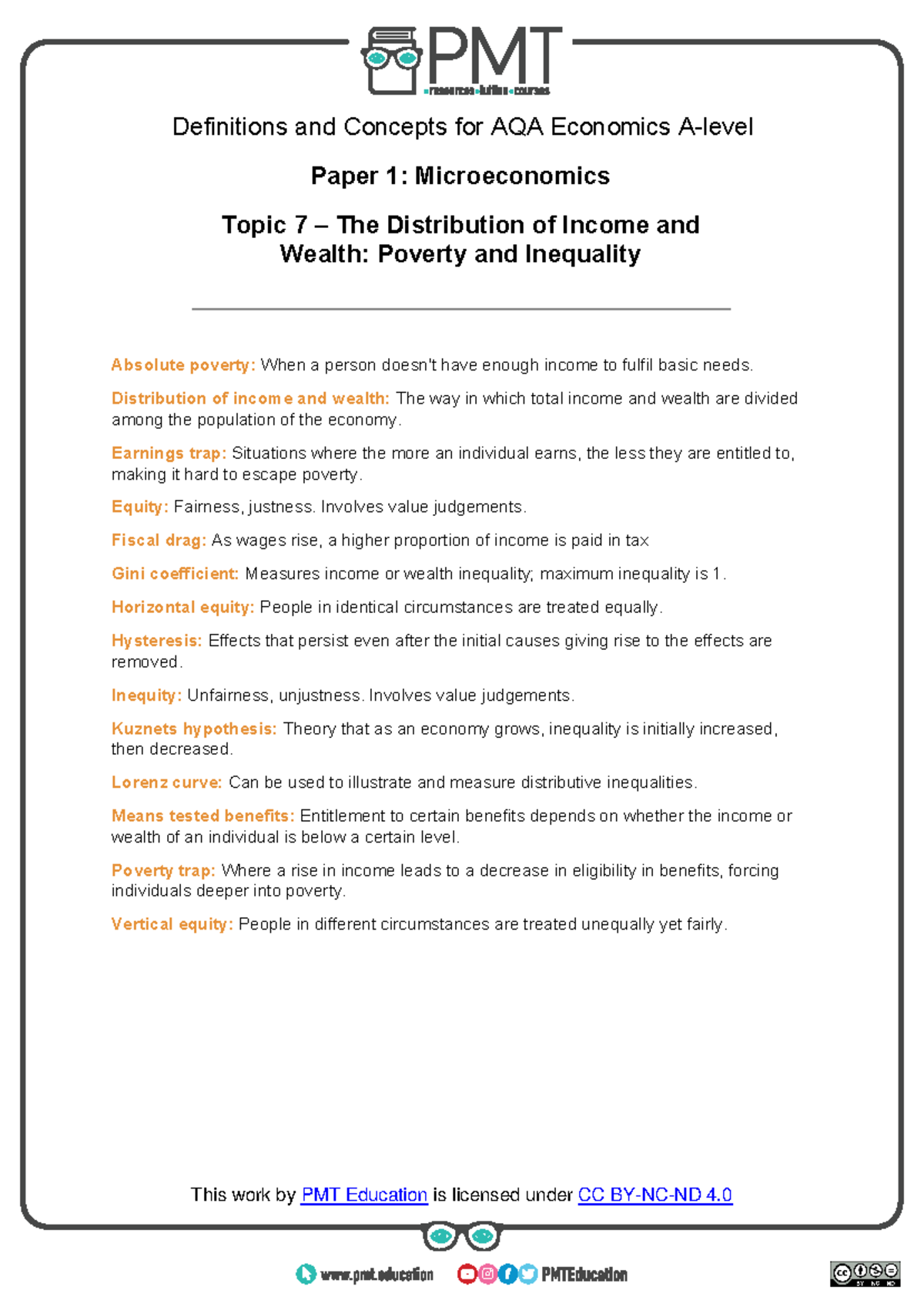 7. The distribution of income and wealth - bit/pmt-edu-cc bit/pmt-cc ...