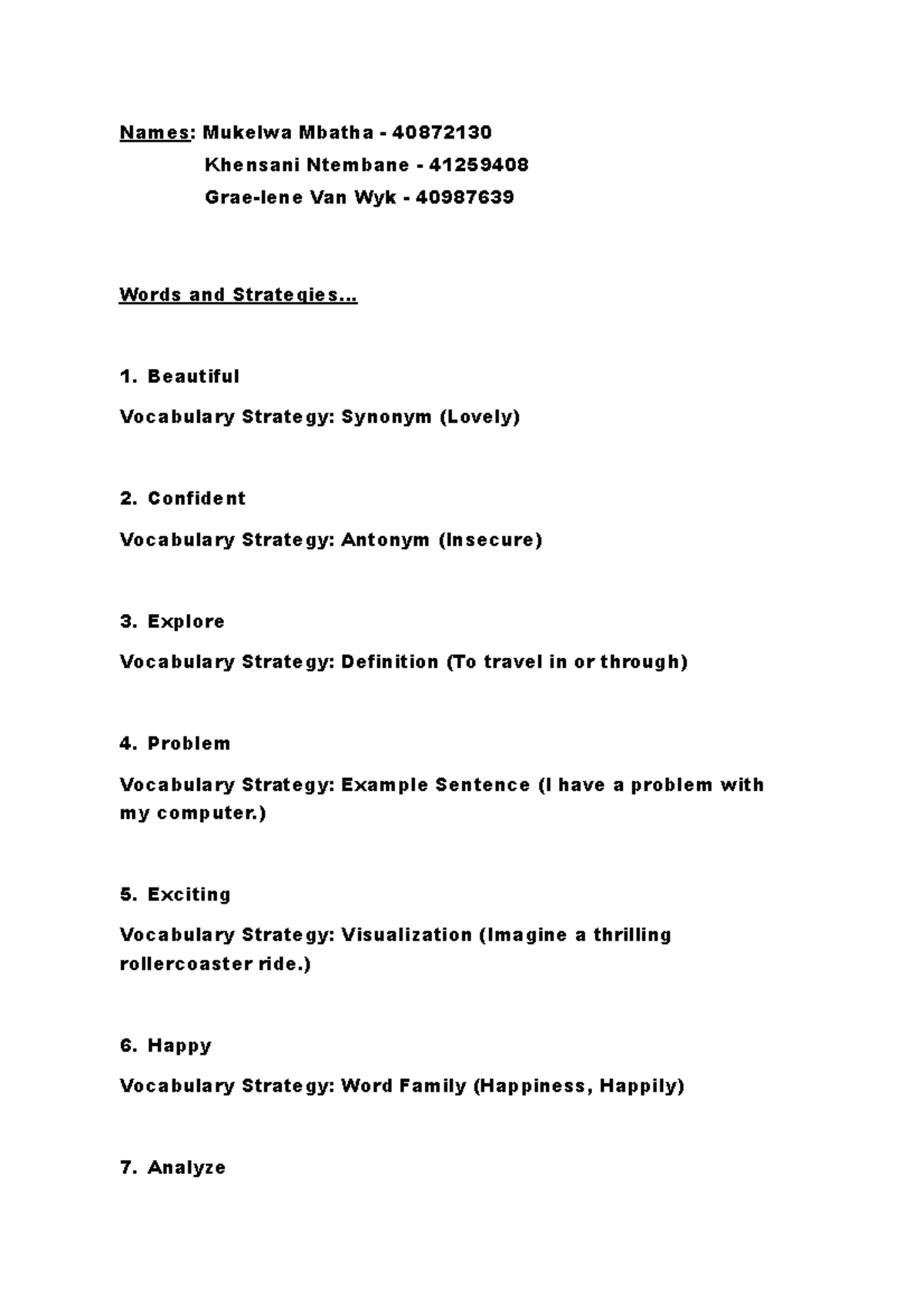 ENAC+221+Major+Assignment+2-3 - Names: Mukelwa Mbatha - 40872130 ...