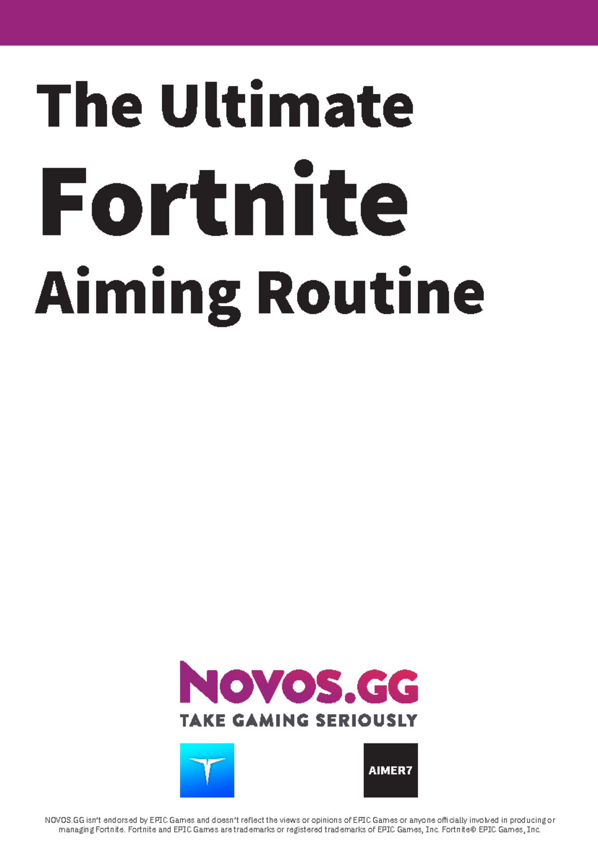 Novos Ultimate Fortnite Aiming Routine - The Ultimate Fortnite Aiming ...
