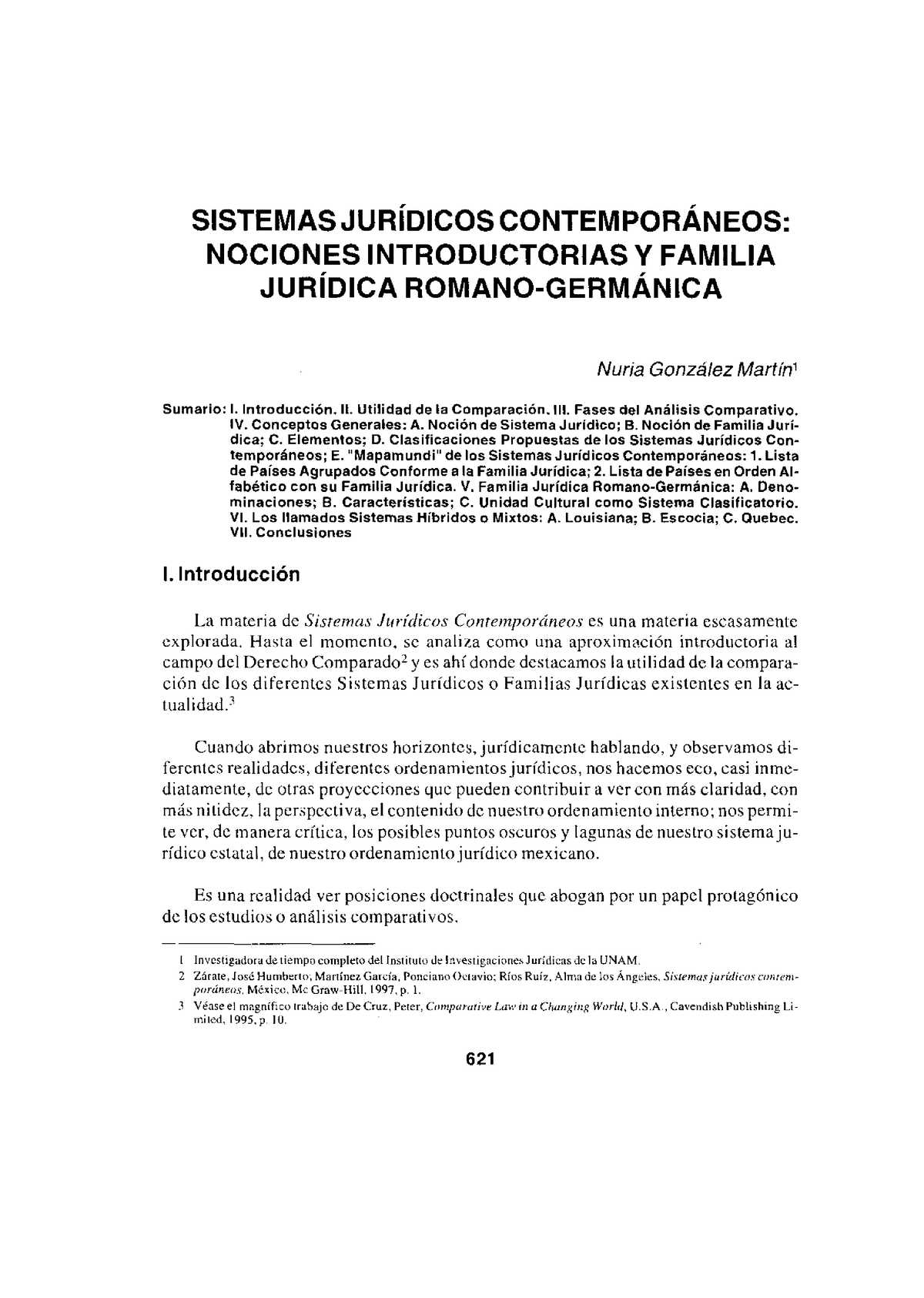 Sistemas Juridicos - Sistemas Juridicos Contemporaneos 2020 - Studocu