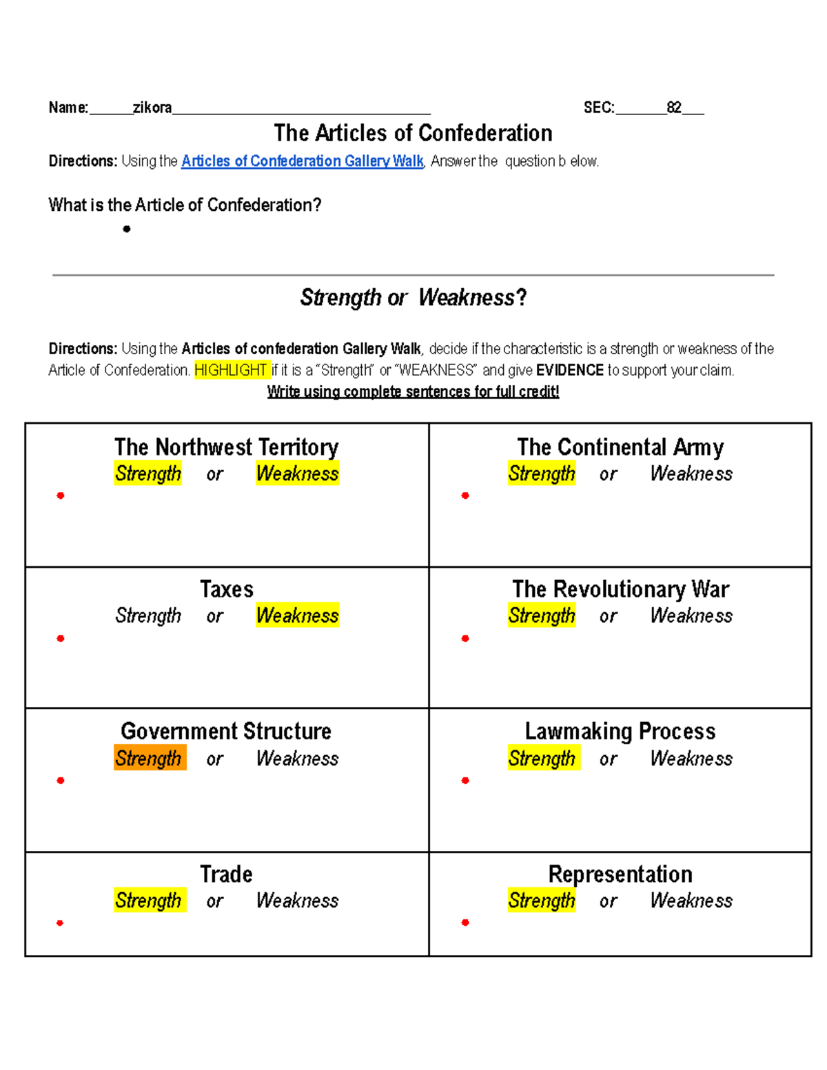 Articles Of Confederation Quizlet - dwjcey6