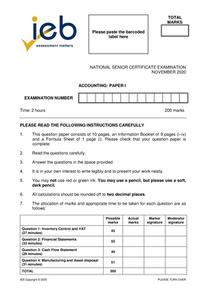 Past-exam-papers Accounting-ieb-nsc-grade-12-past-exam-papers-2021-p1 ...