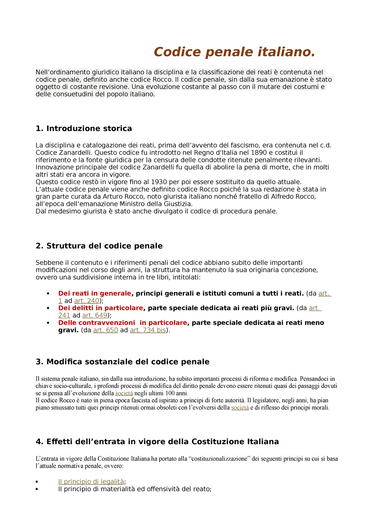 Il Sistema del Diritto Penale 1. I Principi Generali del Diritto Penale –  II Ed