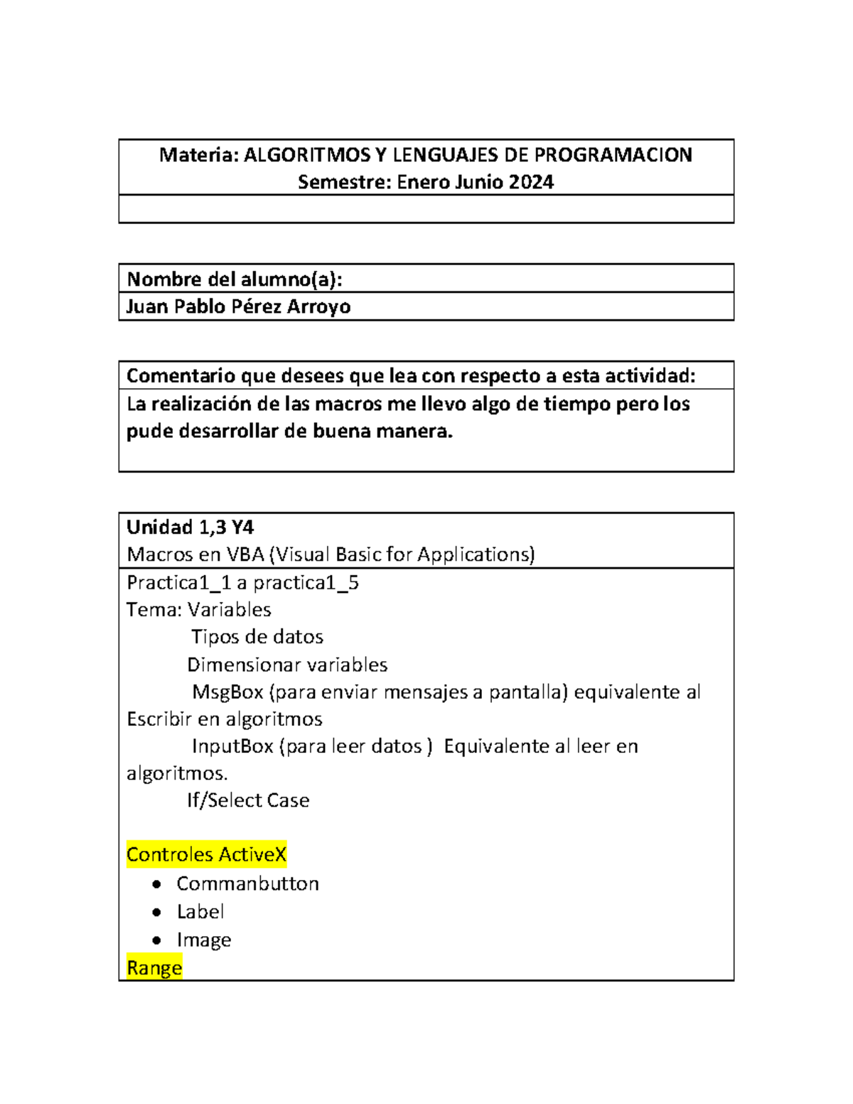 C Macro 25 Macro 28 Range Active X IND LM 13a15 EJ24 Materia