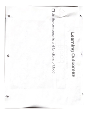 Erythrocytes - These are notes on red blood cells and how they perform ...