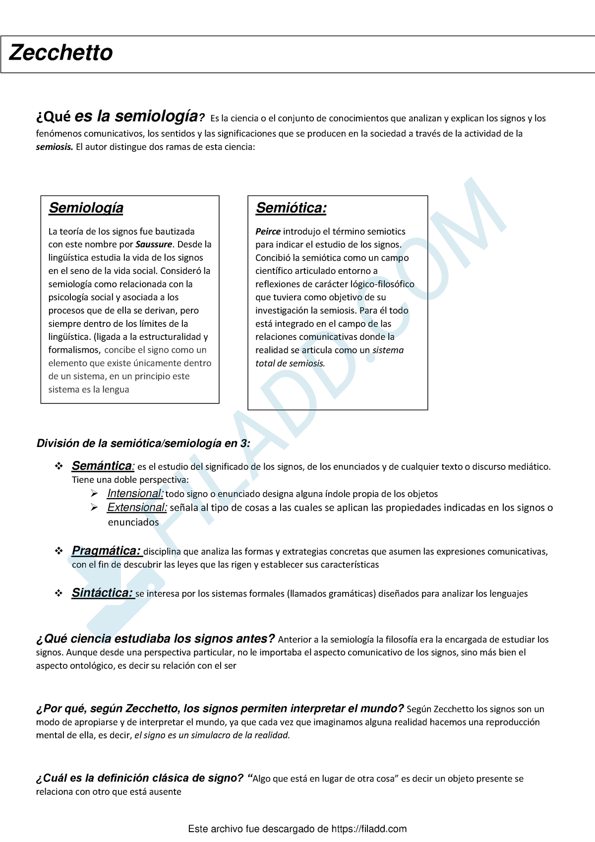 UBA XXI - Semiologia Primer Parcial S - ####### ¿Qué Es La Semiología ...