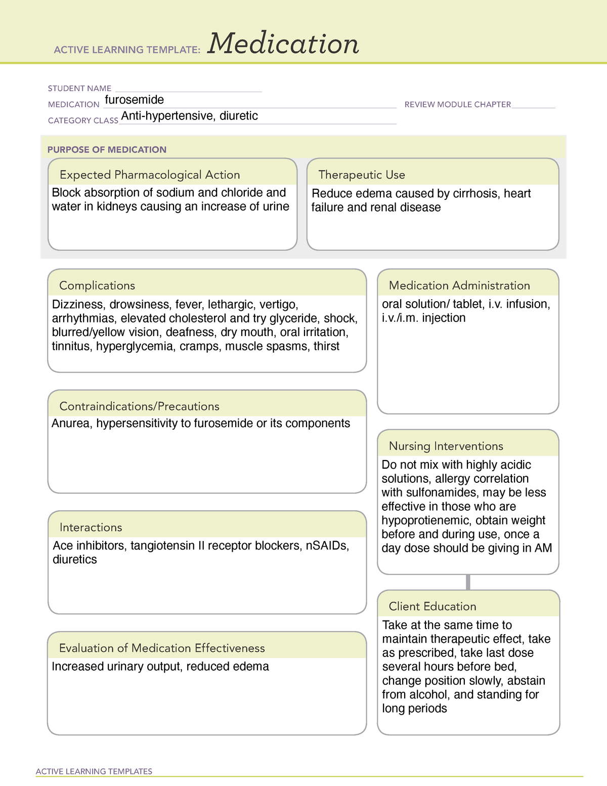 Ati Active Learning Template Nursing Skill 8A1