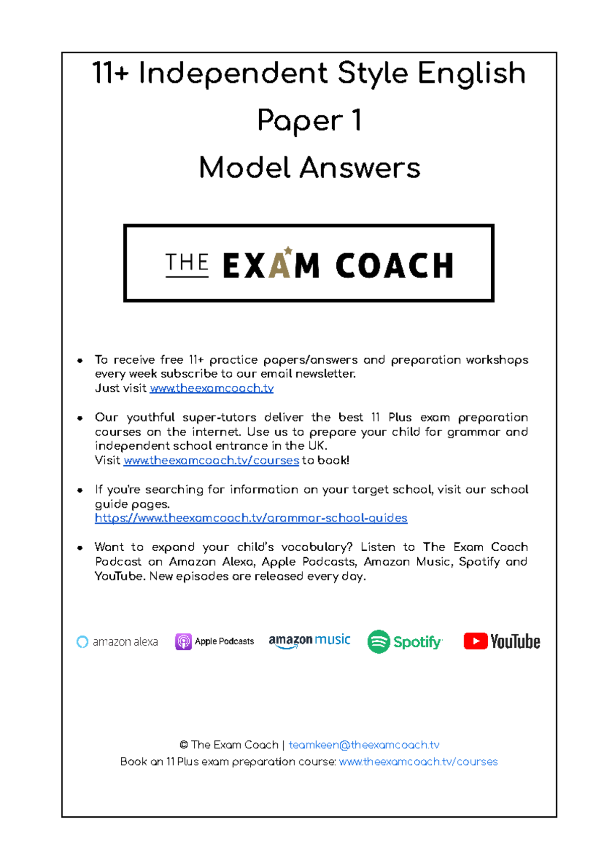 The+Exam+Coach+11++Independent+Style+English+Paper+1+Model+Answers - 11 ...