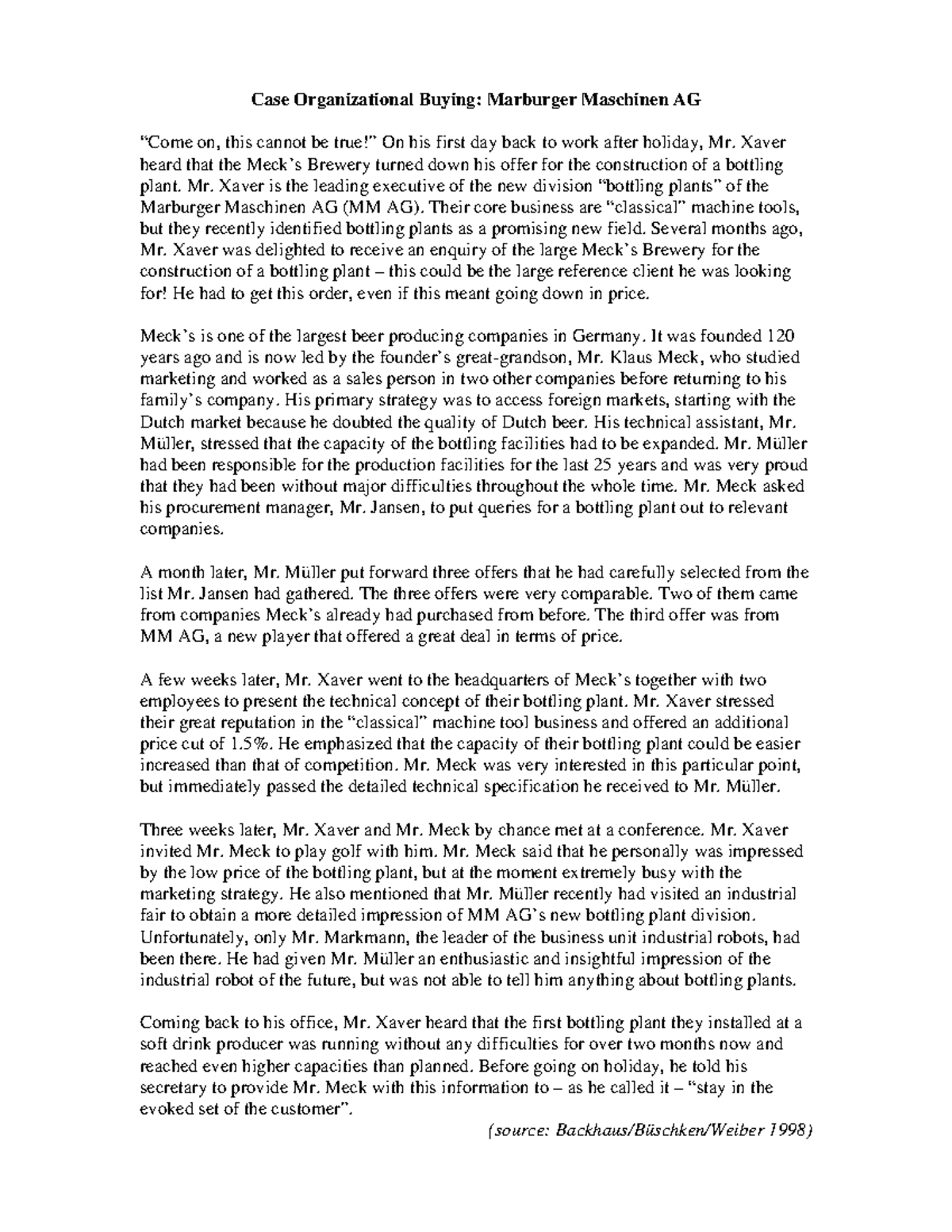 MM AG Lec 2 international business and supply chain management Case