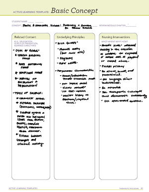 Phenelzine - ACTIVE LEARNING TEMPLATES THERAPEUTIC PROCEDURE A ...