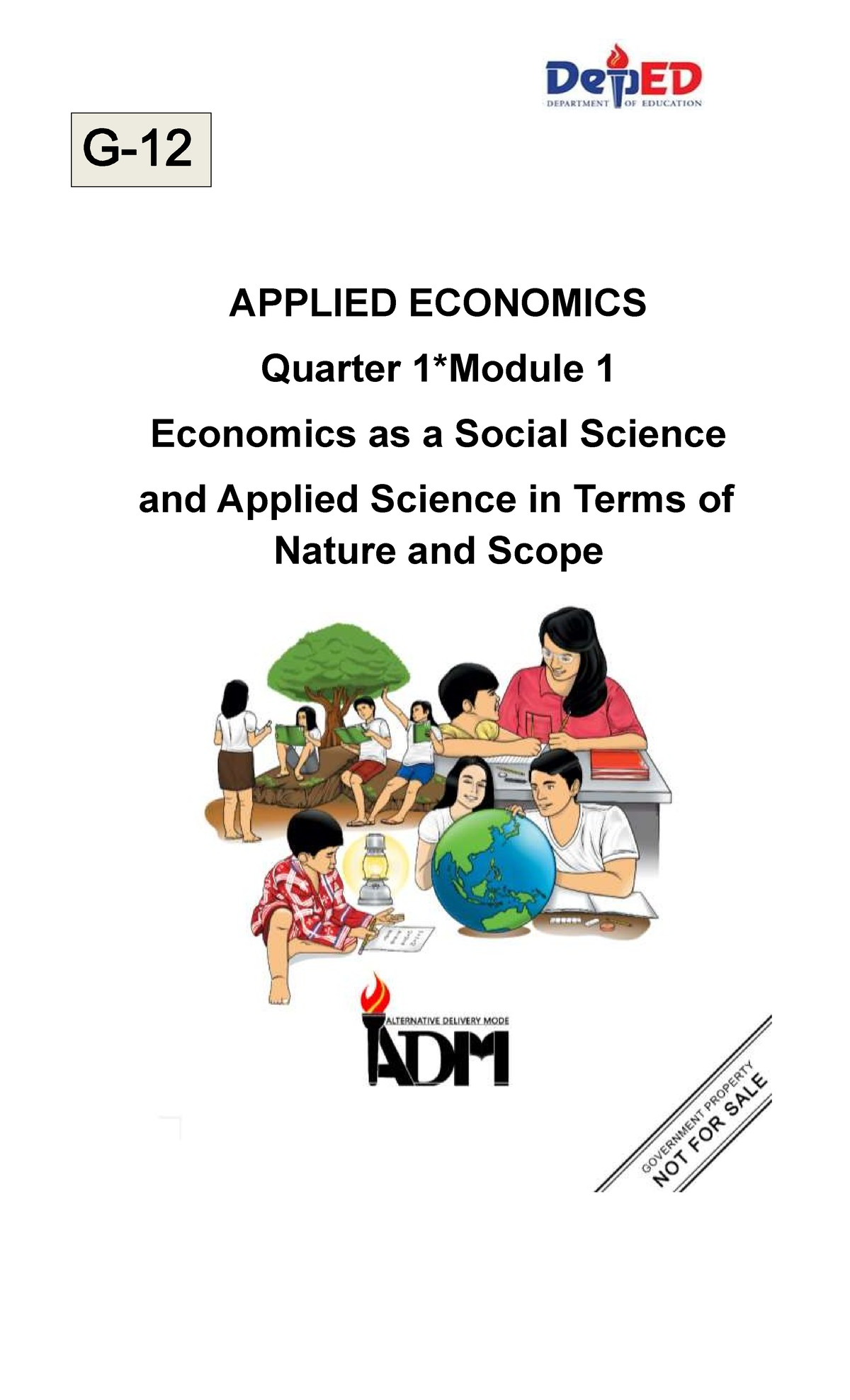 Abm Applied Economics 12 Q1 W1 Mod1pdf MODULE - Business Office ...